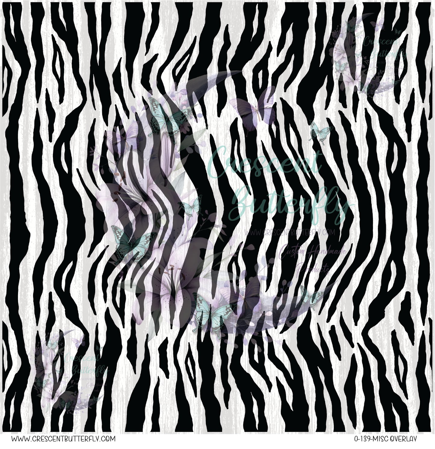 0-139-Misc Overlay 10x10 UV DTF Sheet