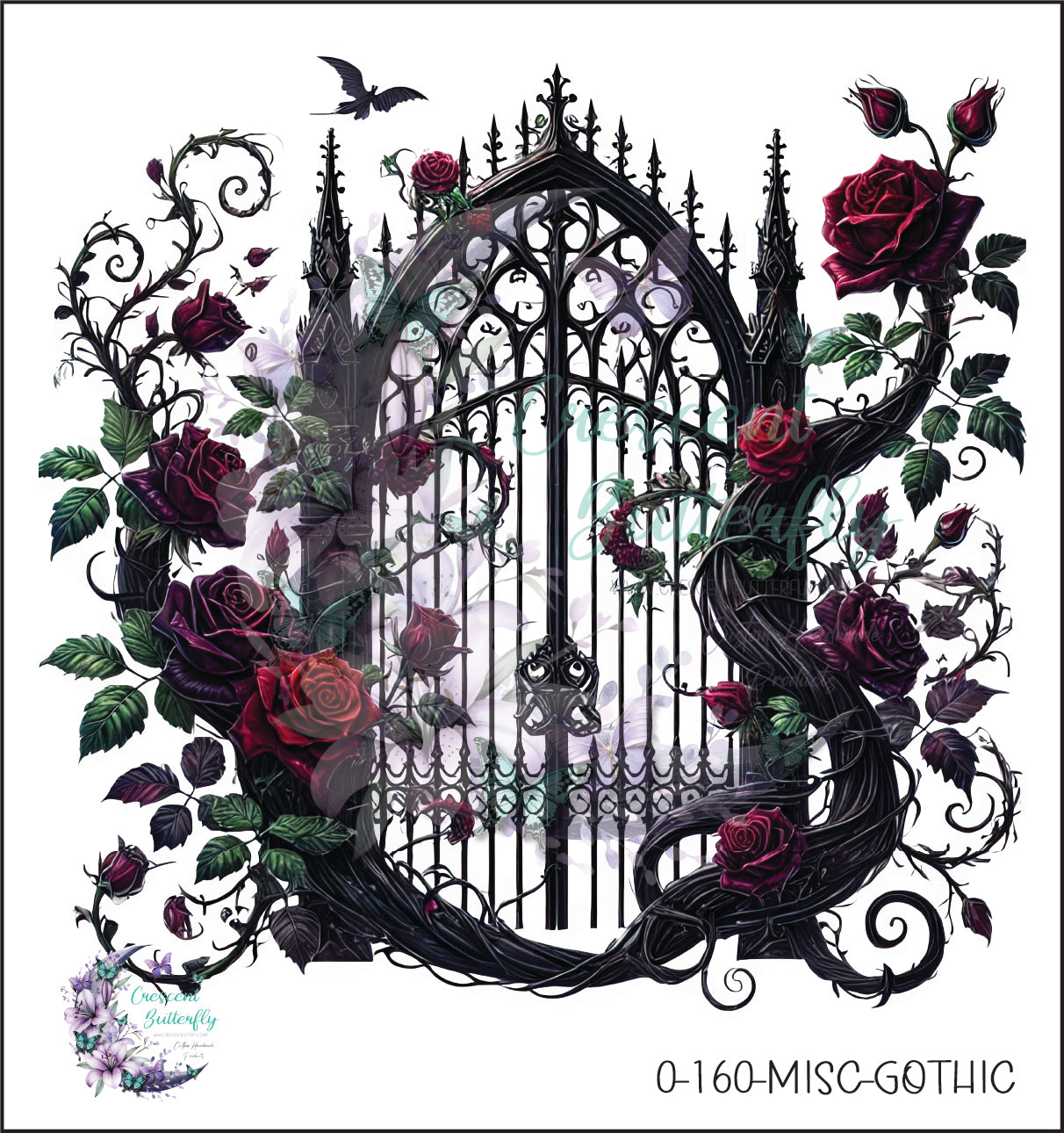 0-160-Misc-Gothic UV DTF Decal