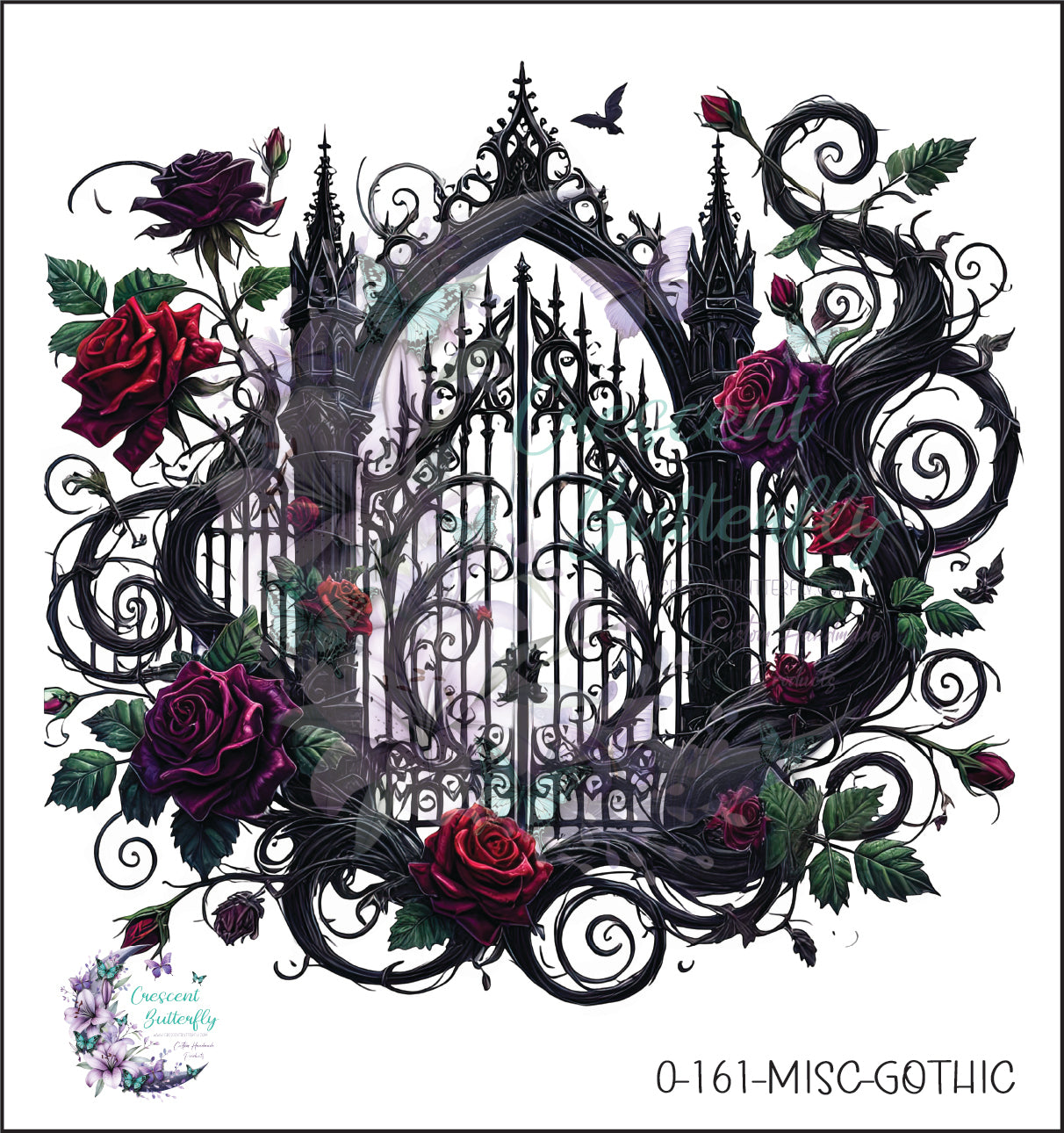 0-161-Misc-Gothic UV DTF Decal