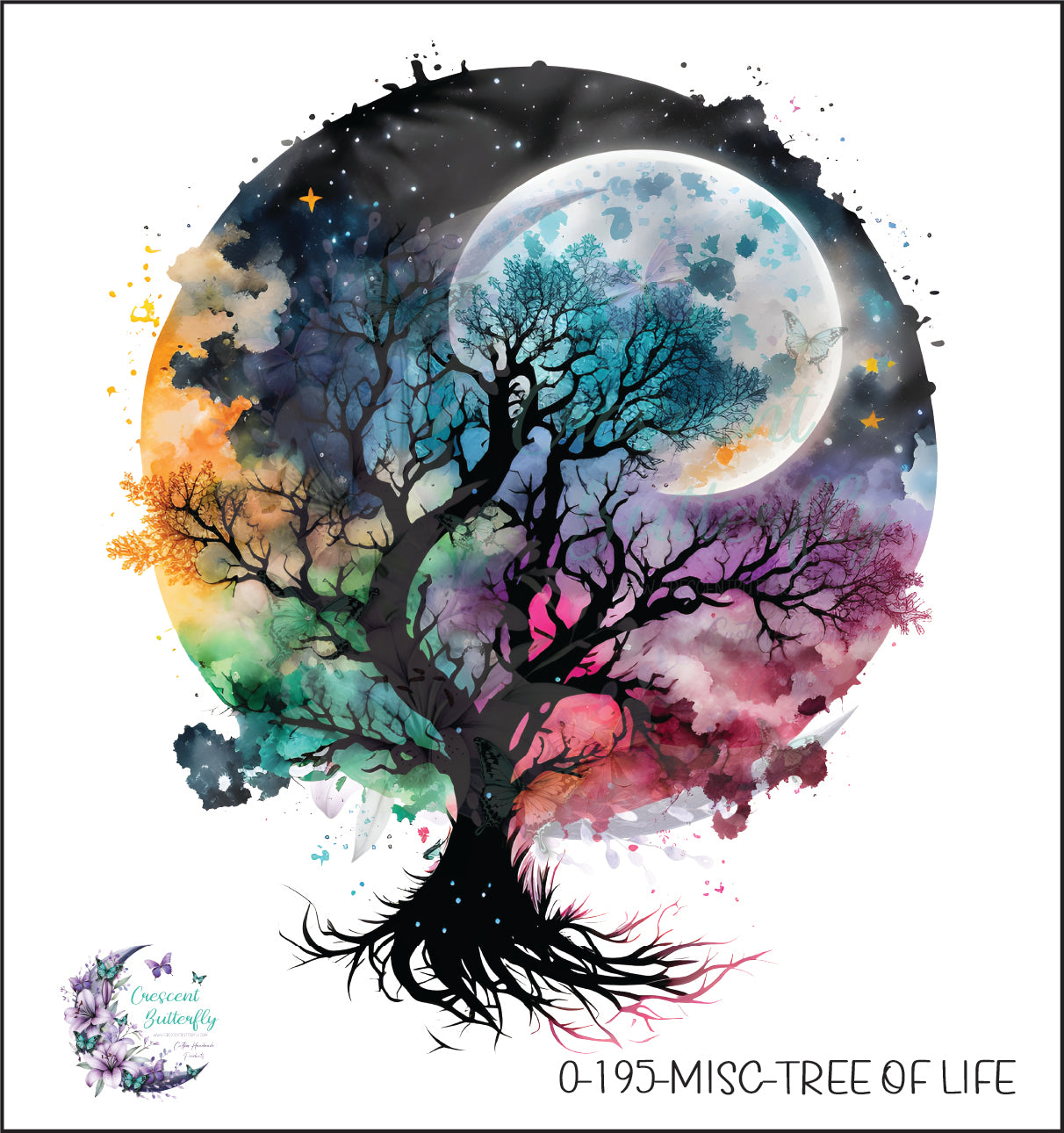 0-195-Misc-Tree Of Life UV DTF Decal