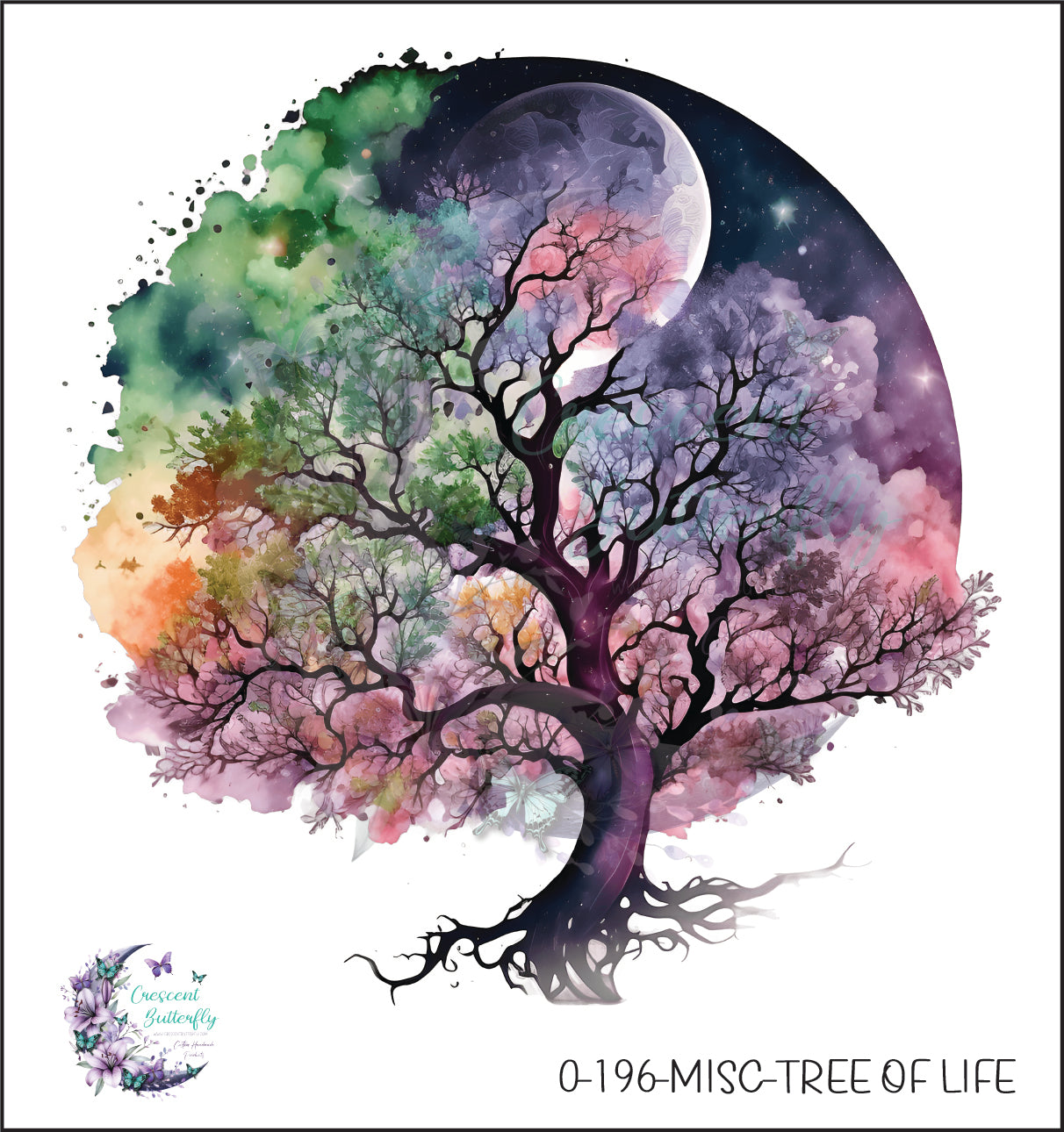 0-196-Misc-Tree Of Life UV DTF Decal