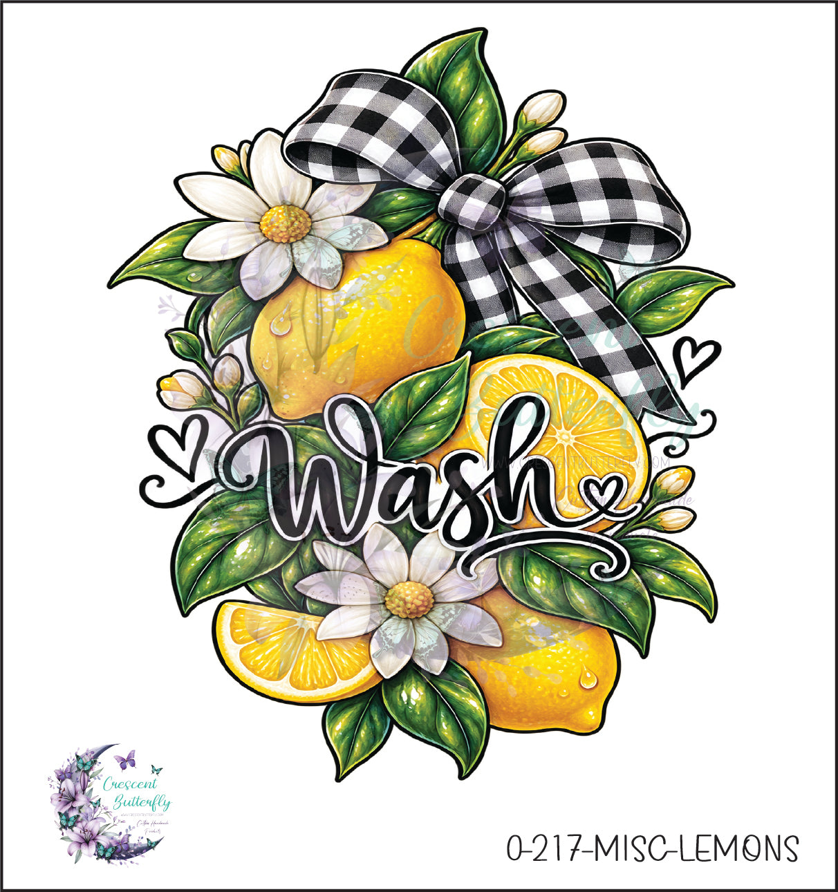 0-217-Misc-Lemons UV DTF Decal