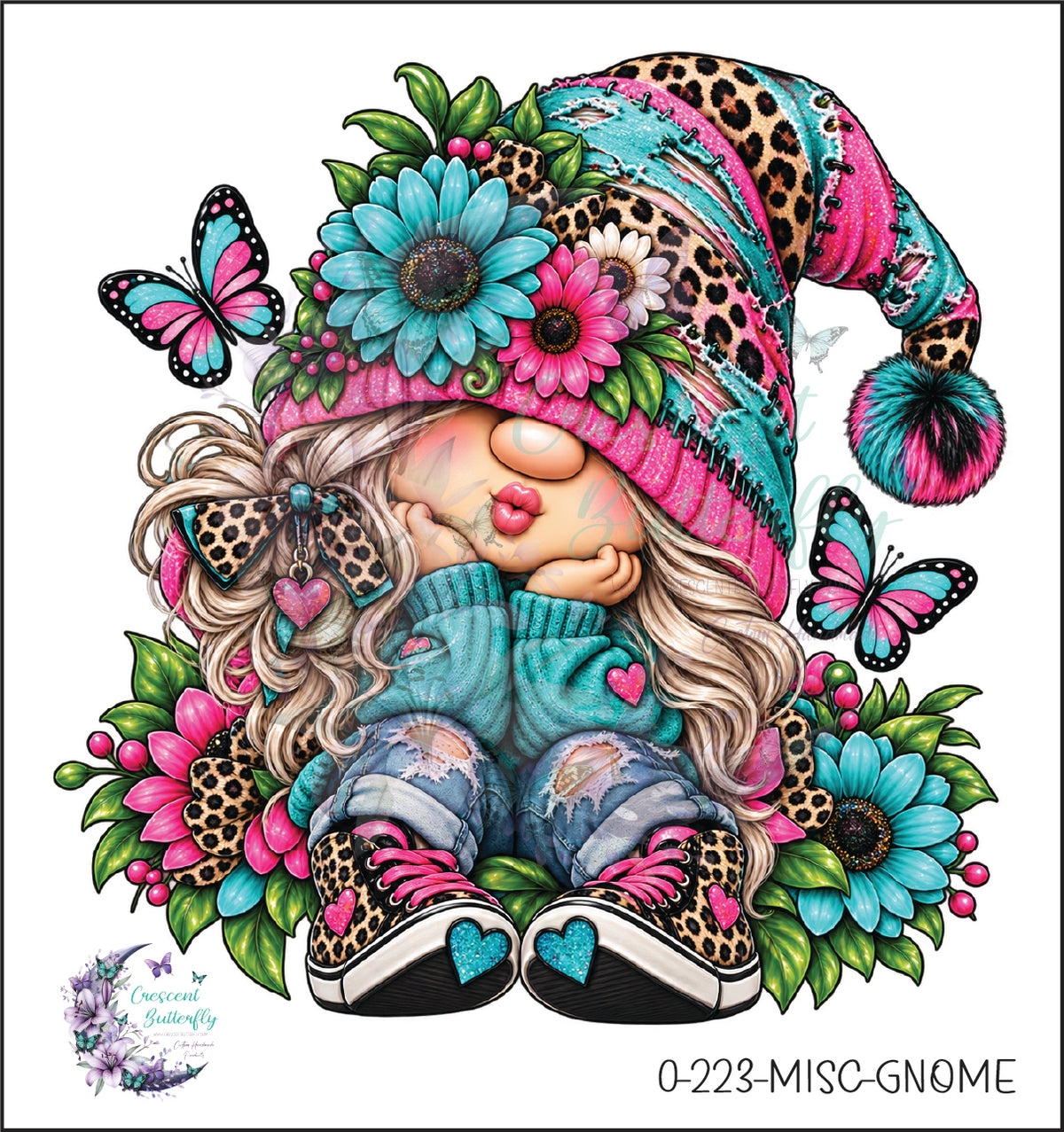 0-223-Misc-Gnome UV DTF Decal