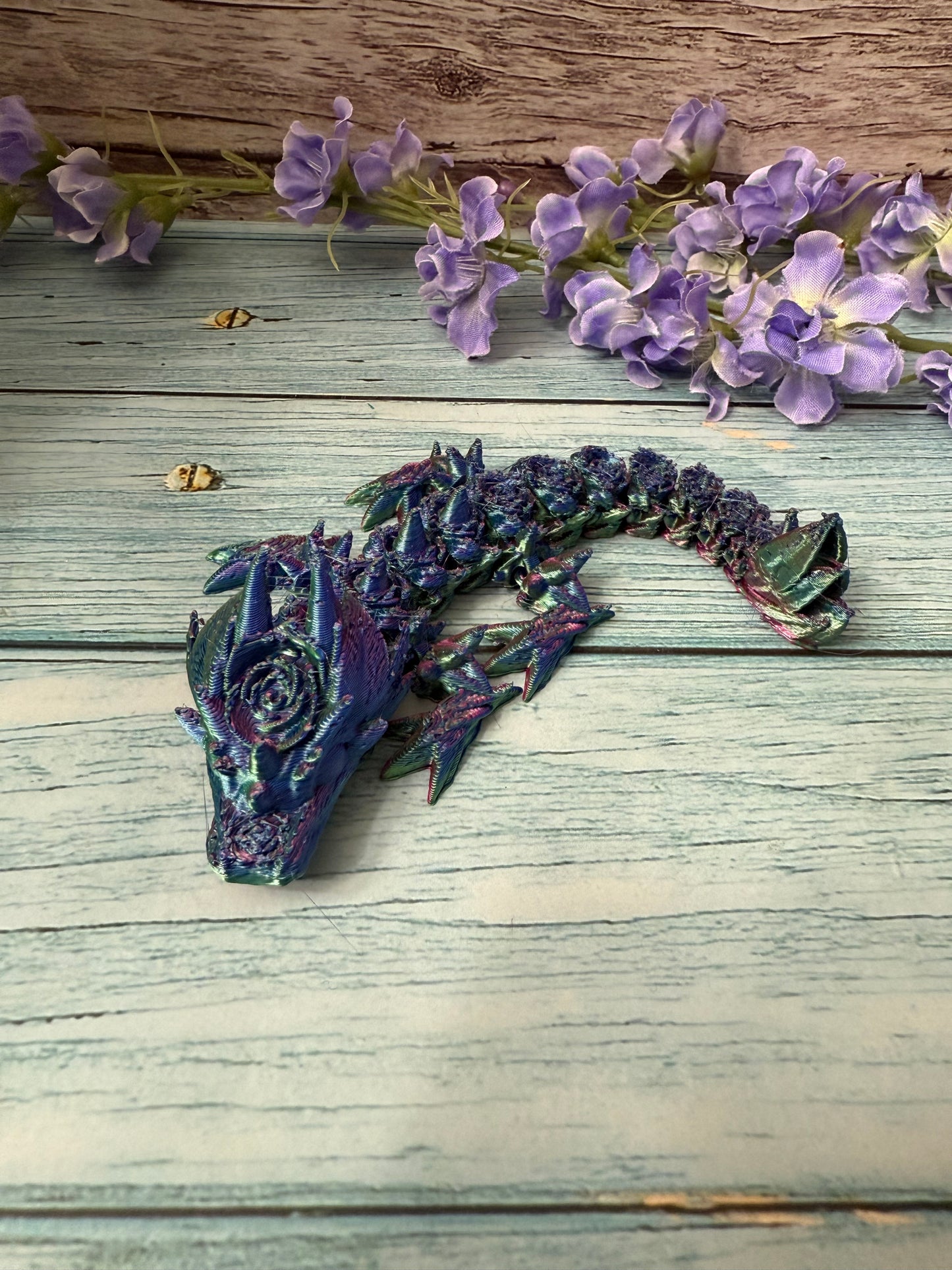 3D Printed Rose Dragon