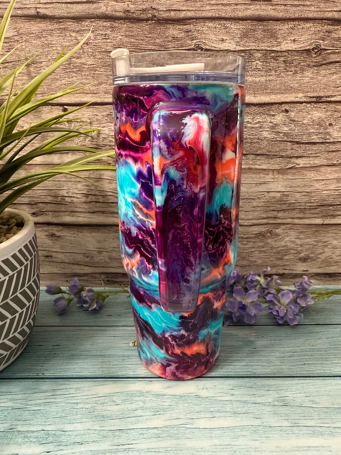 Whimsical Dreams Handmade Custom Epoxy Tumbler