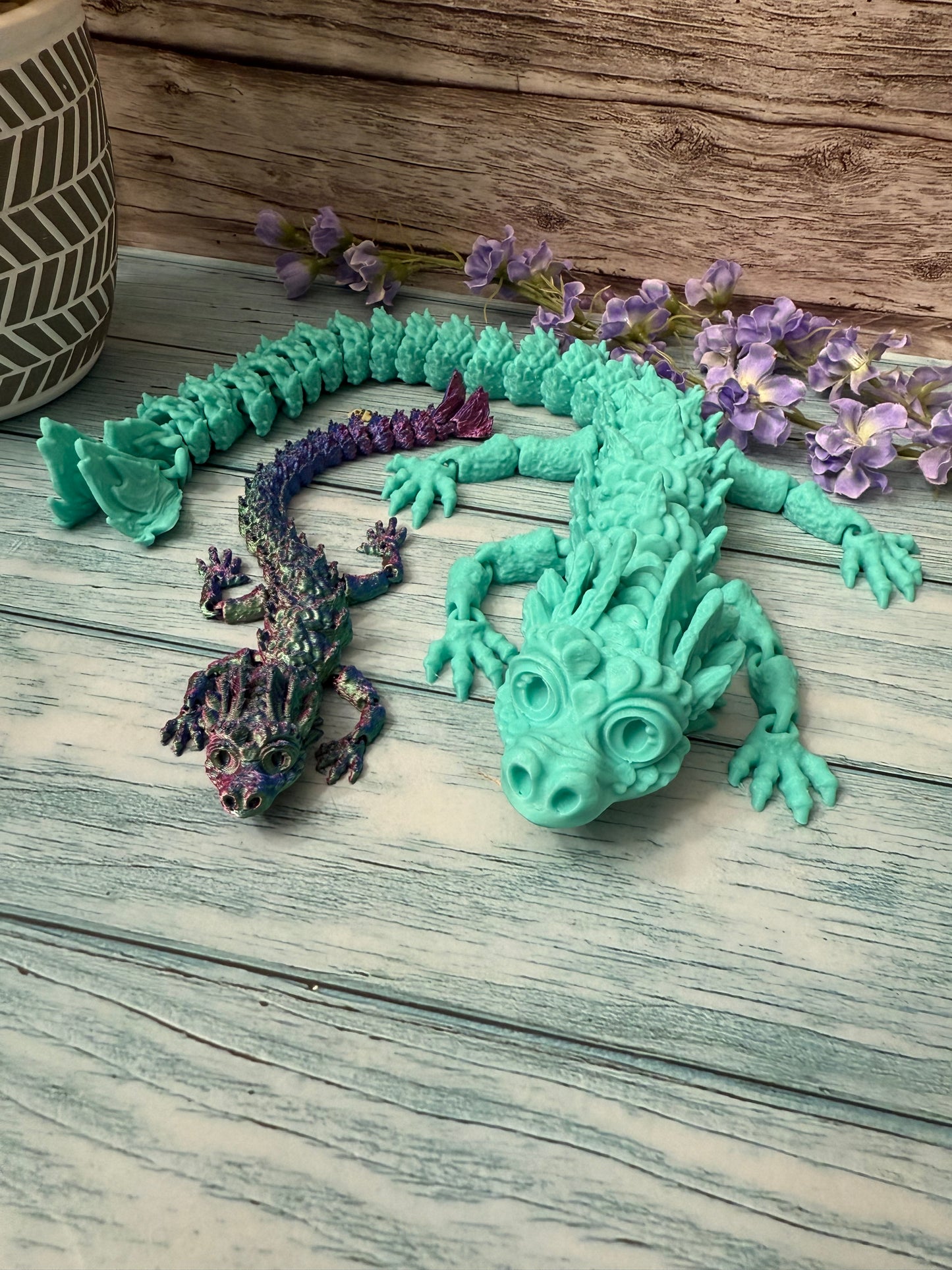 3D Printed Cliff Dragon