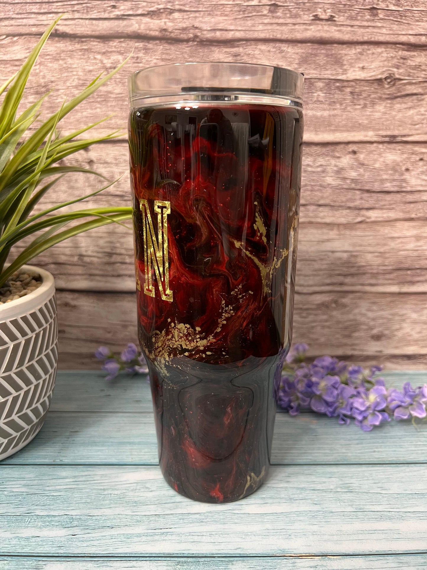 Red Ryder Handmade Custom Epoxy Tumbler