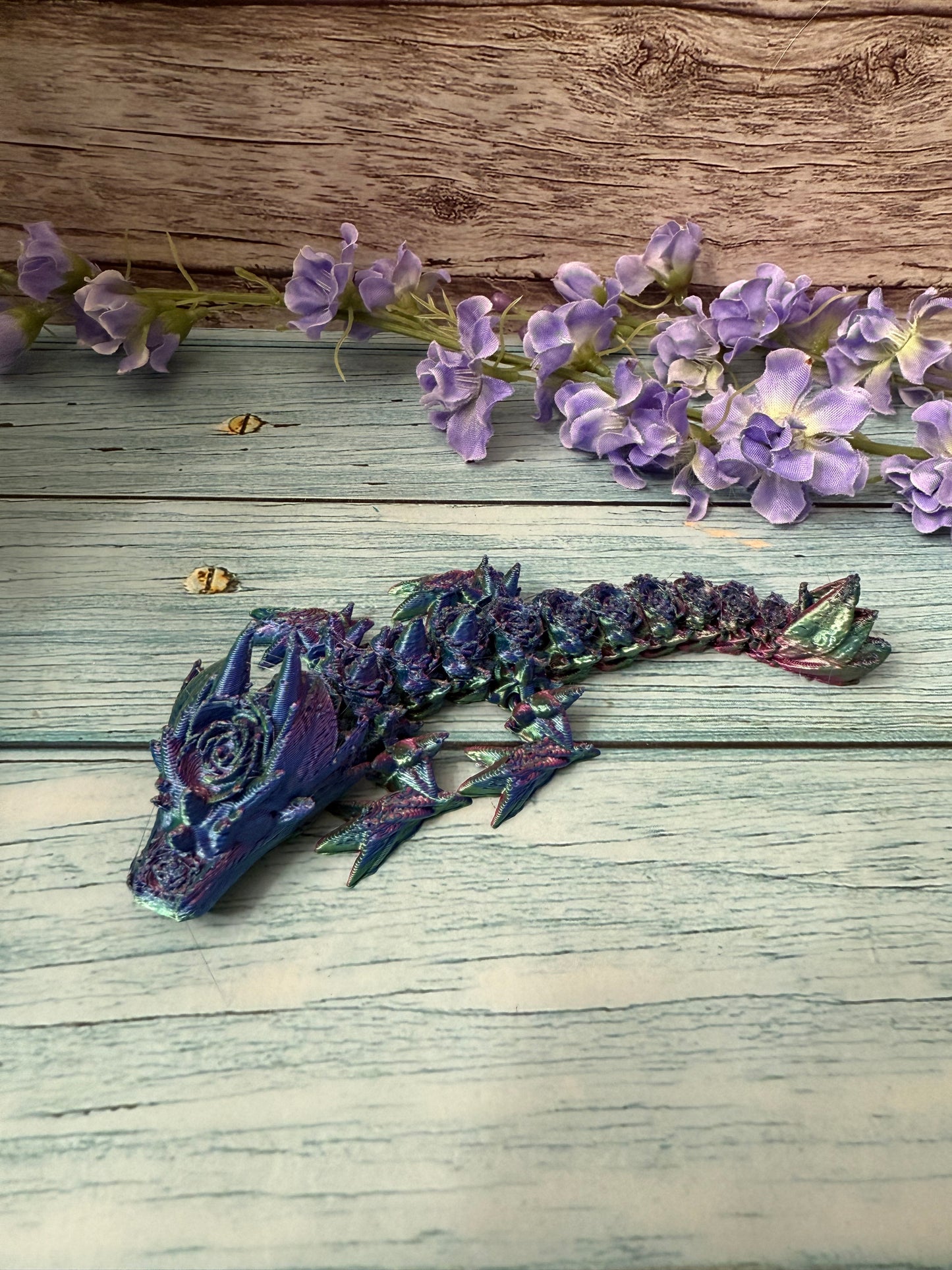 3D Printed Rose Dragon