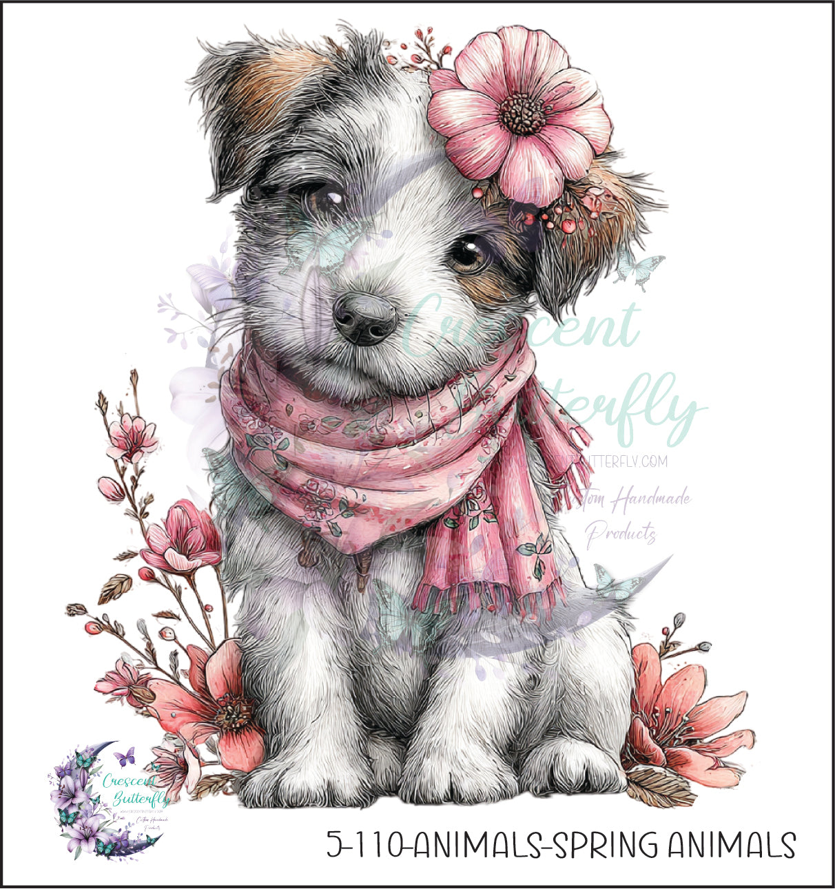 5-110-Animals-Spring Animals UV DTF Decal