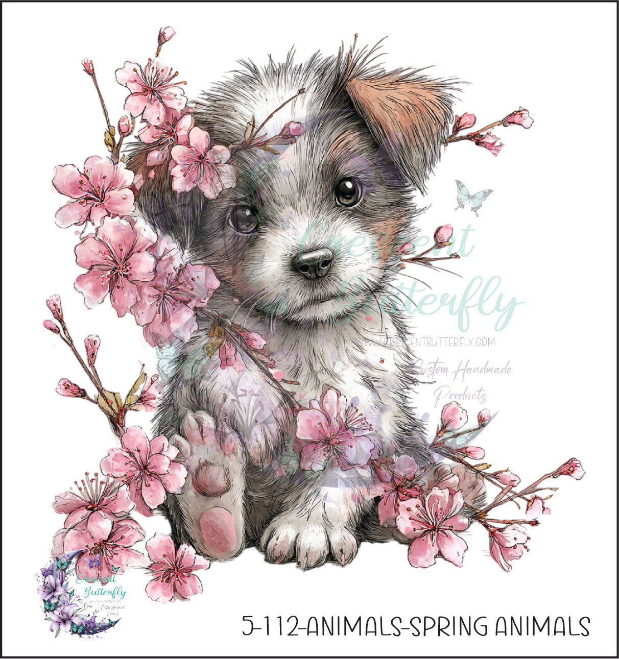 5-112-Animals-Spring Animals UV DTF Decal