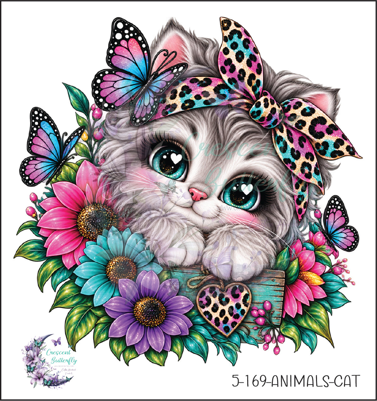 5-169-Animals-Cat UV DTF Decal
