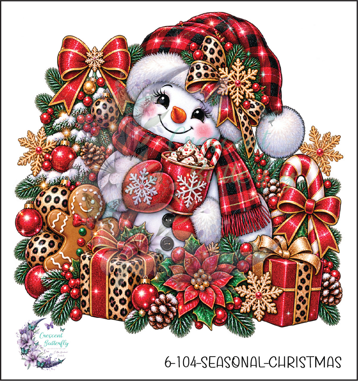 6-104-Seasonal-Christmas UV DTF Decal