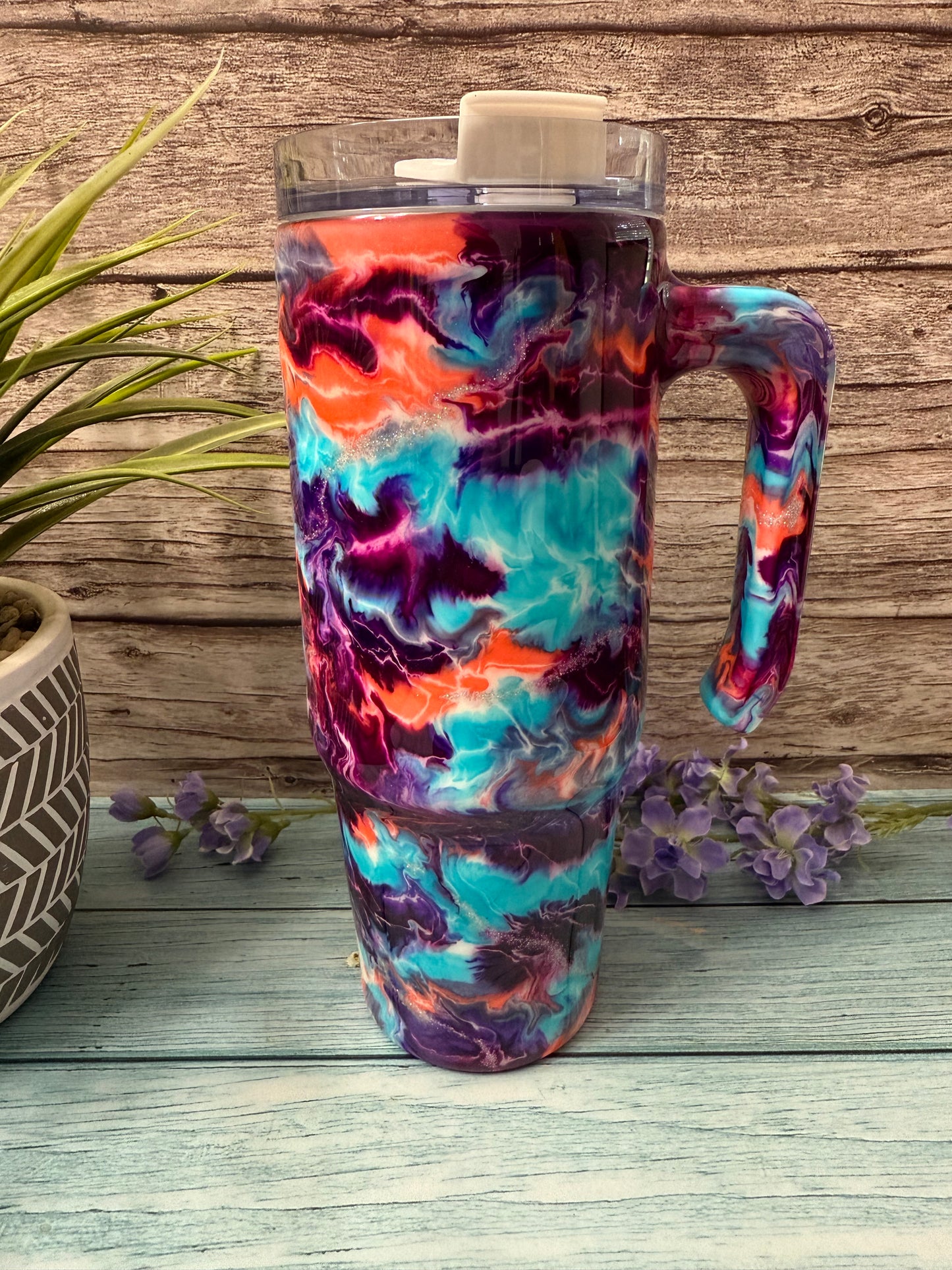 Whimsical Dreams Handmade Custom Epoxy Tumbler