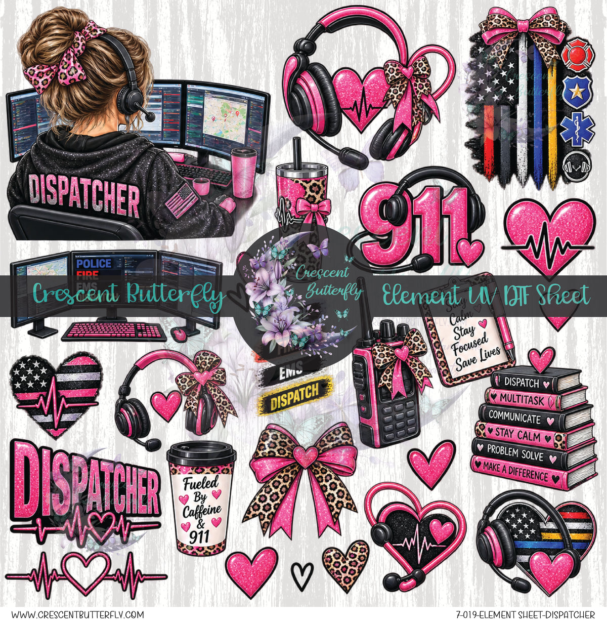 7-019-Element Sheet-Dispatcher UV DTF