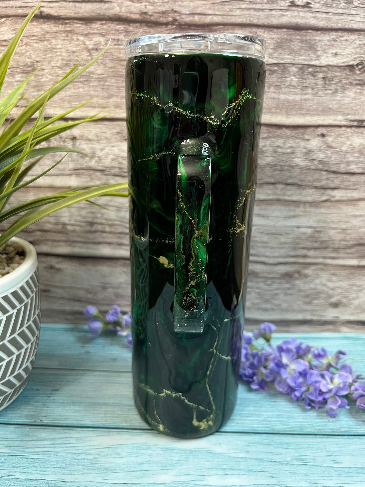 Emerald Isle Handmade Custom Epoxy Tumbler