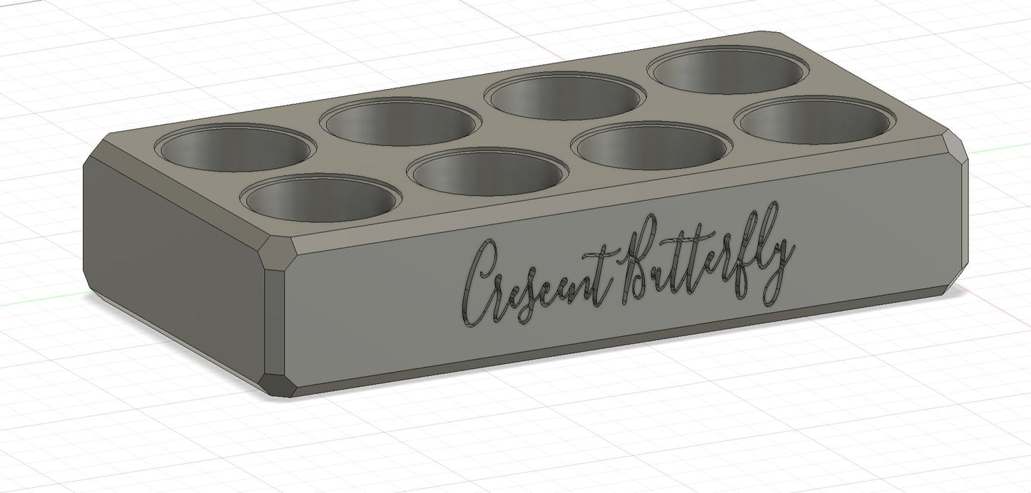 3D Printed Mixing Cup Holder -8 Count