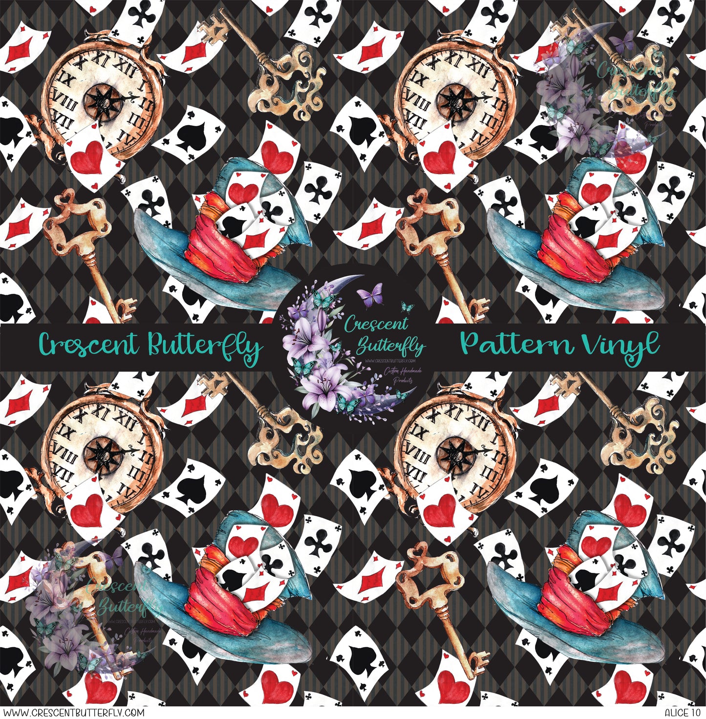 Alice 10 Printed Vinyl Sheet/Wrap