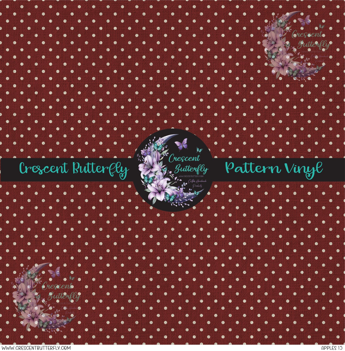 Apples 15 Printed Vinyl Sheet/Wrap