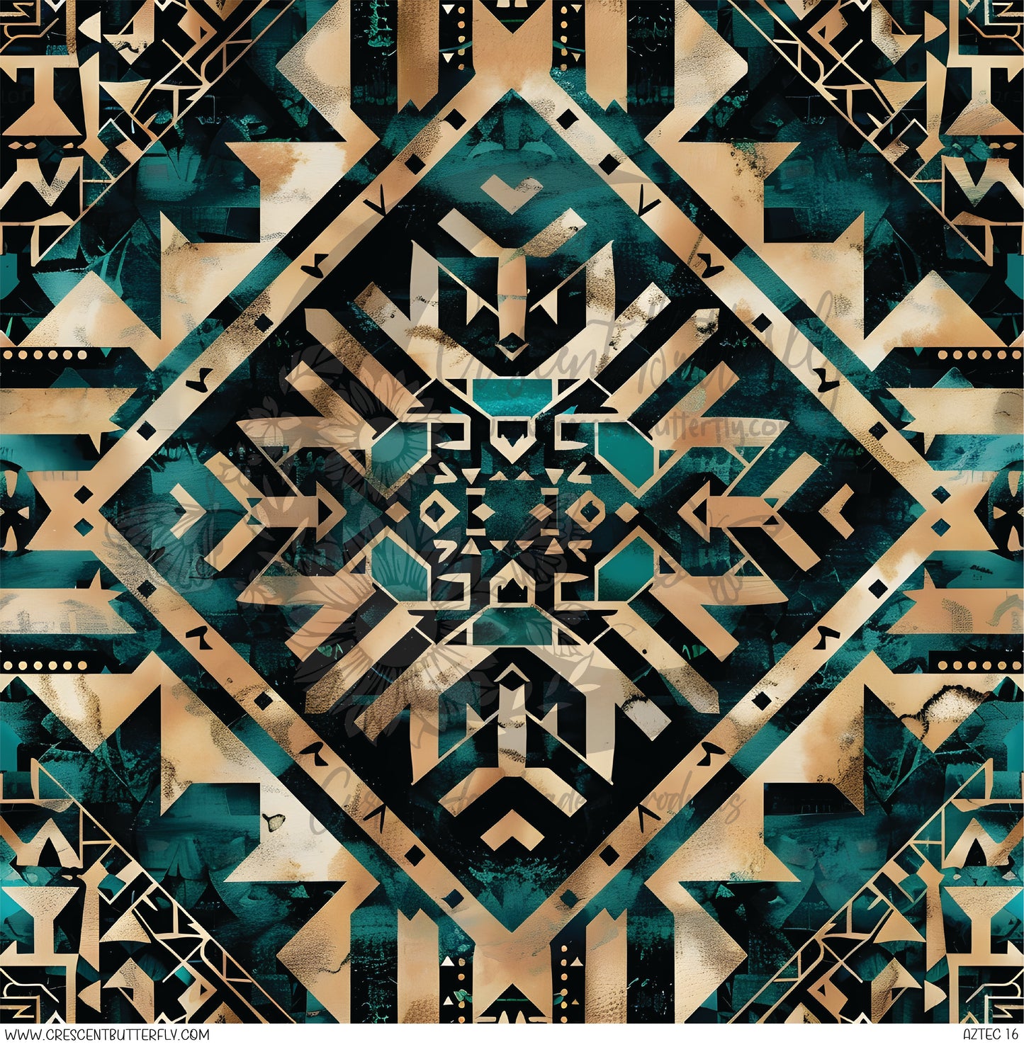 Aztec 16 Printed Vinyl Sheet/Wrap