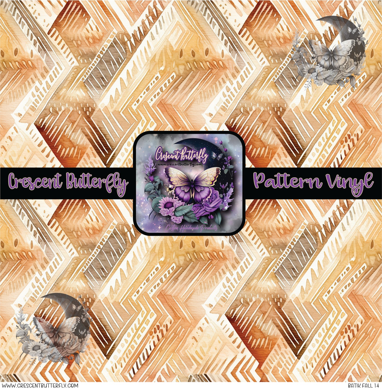 Batik Fall 14 Printed Vinyl Sheet/Wrap