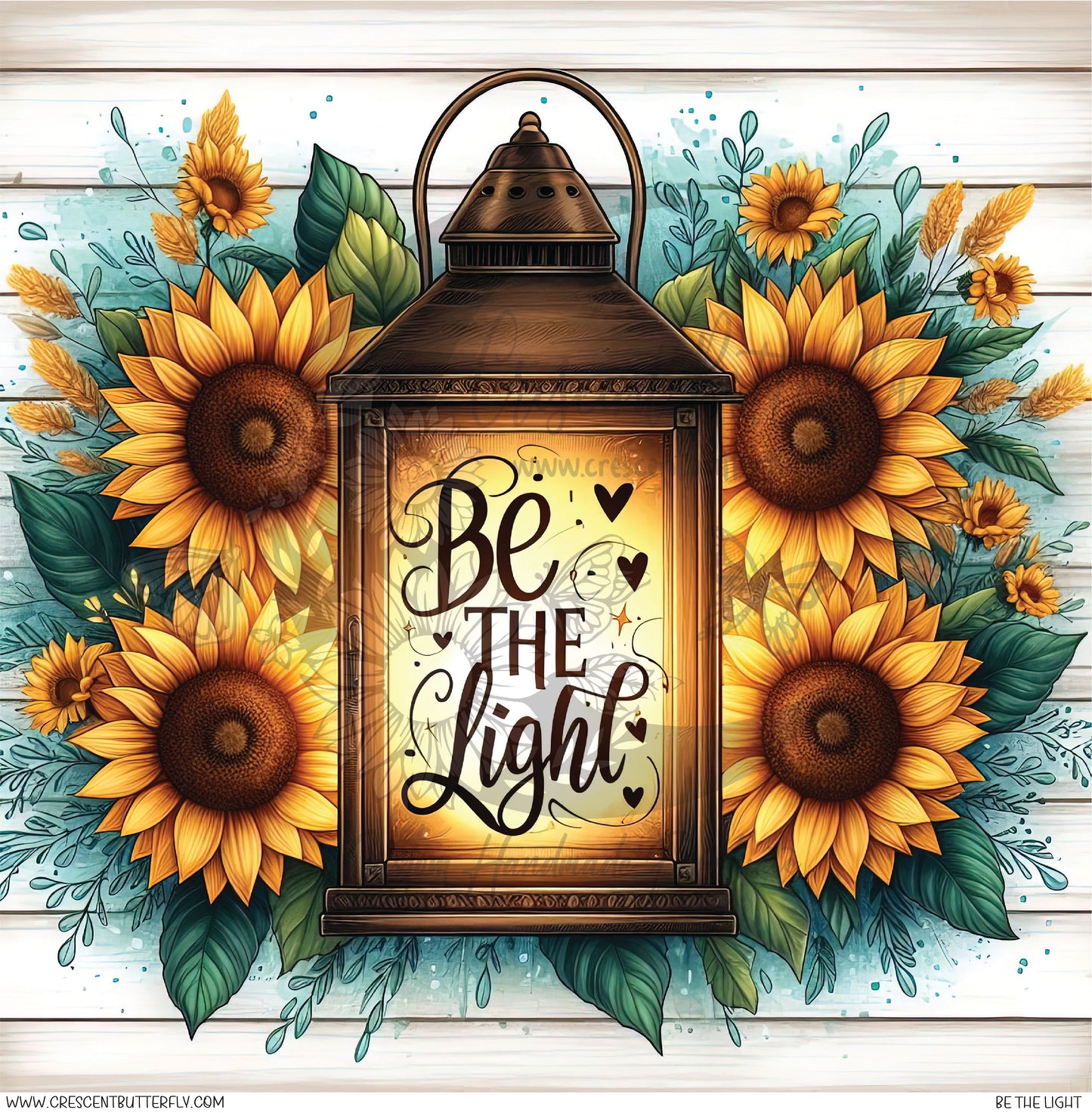 Be The Light Printed Vinyl Sheet/Wrap
