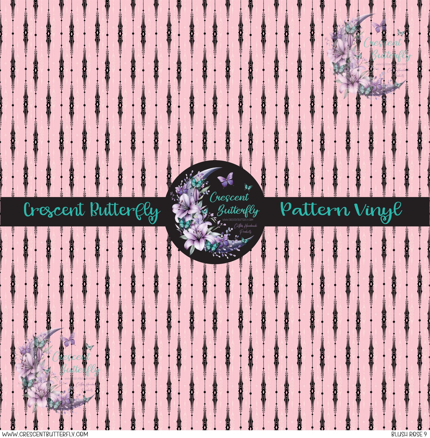 Blush Rose 9 Printed Vinyl Sheet/Wrap