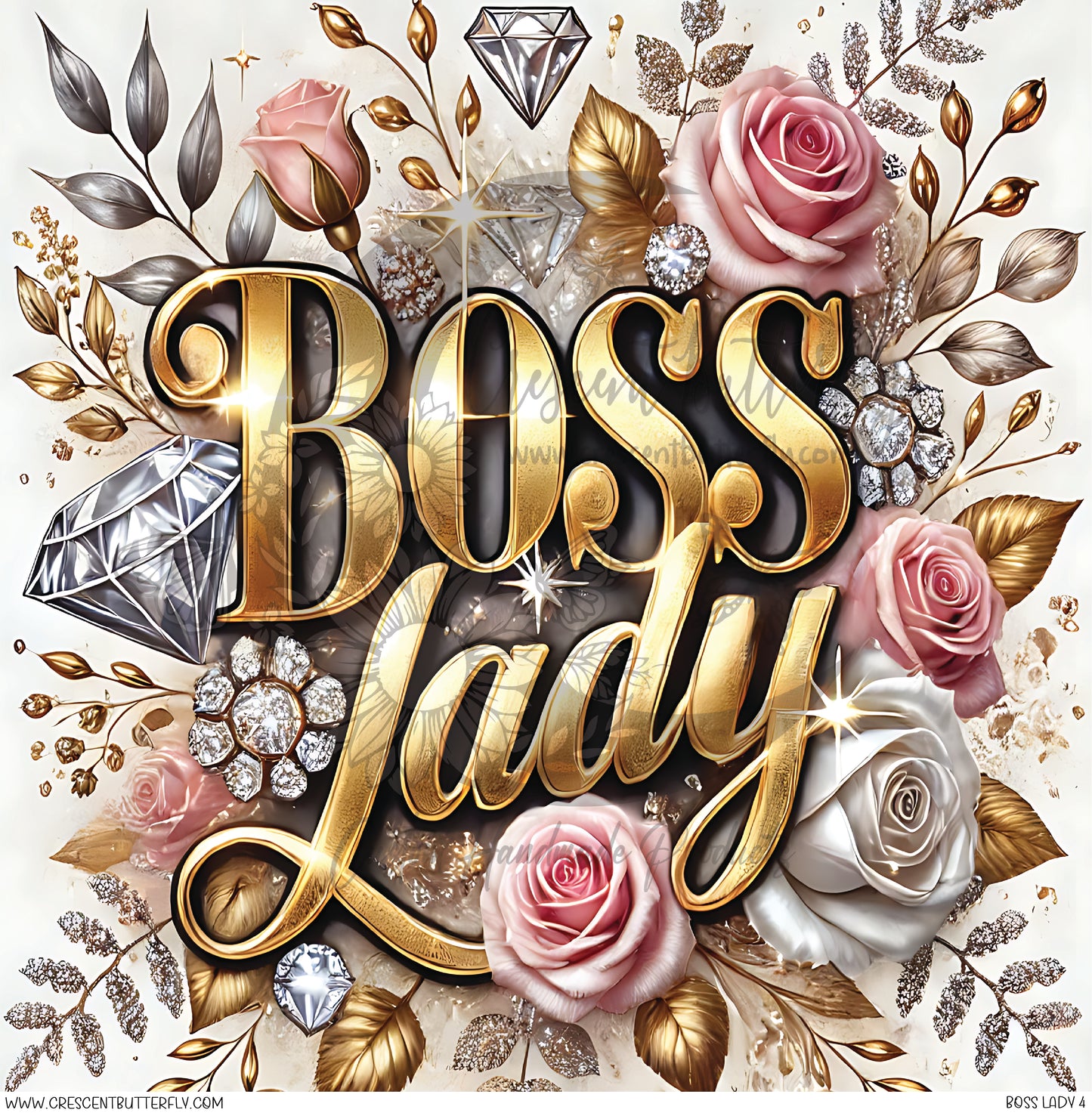 Boss Lady 4 Printed Vinyl Sheet/Wrap