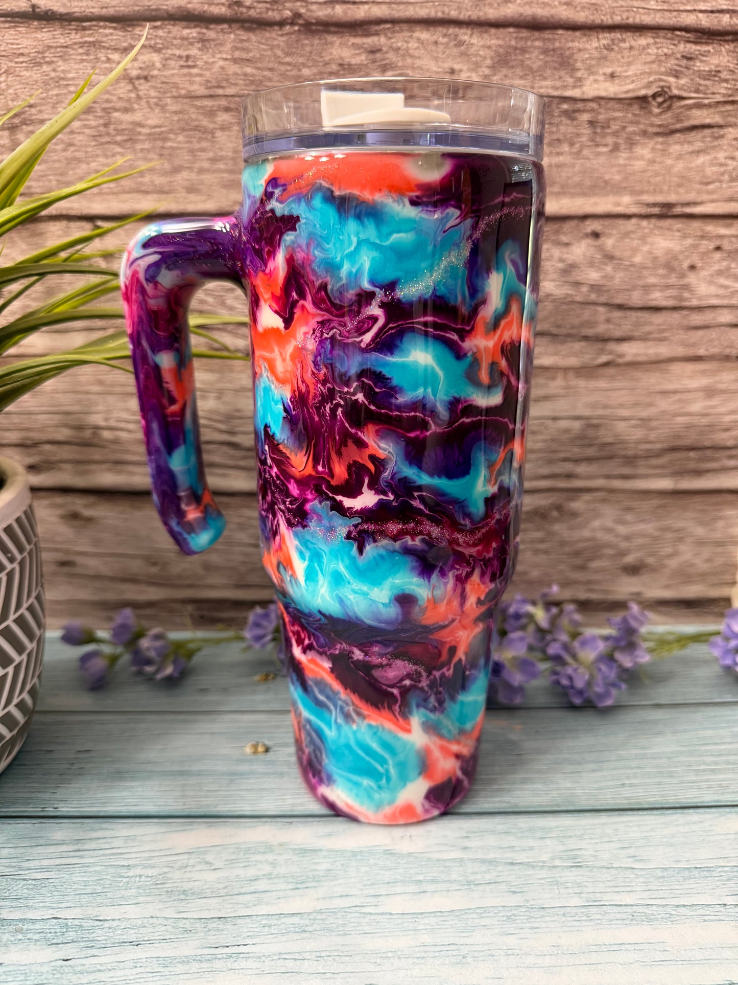 Whimsical Dreams Handmade Custom Epoxy Tumbler