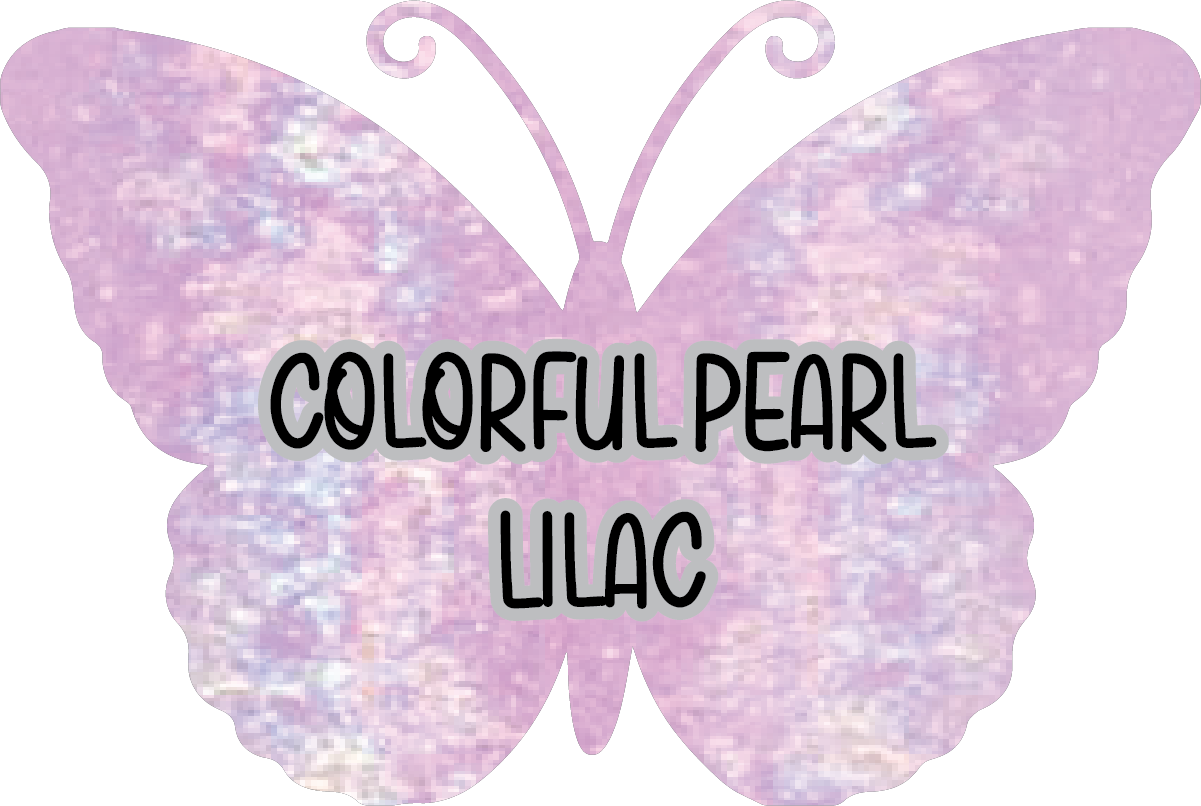 Colorful Pearl Lilac Pre-Cut Pinstripe Vinyl Sheet
