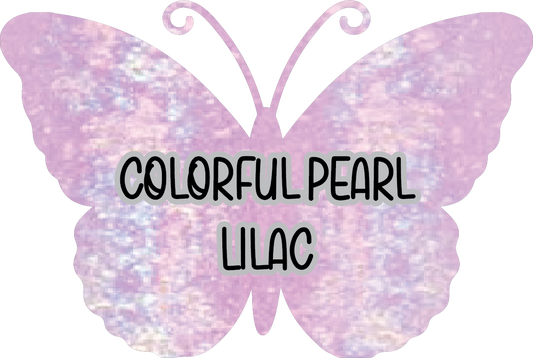 Colorful Pearl Lilac Pre-Cut Pinstripe Vinyl Sheet