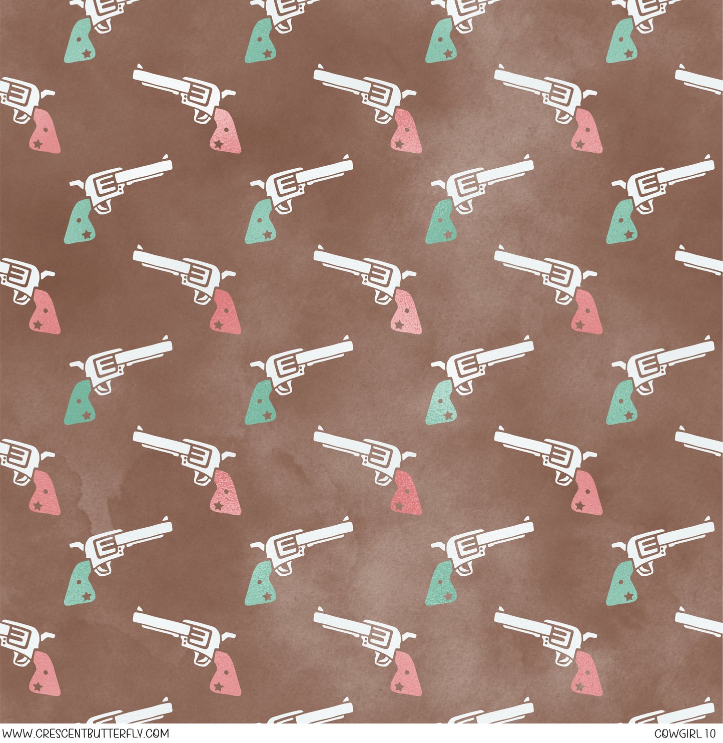 Cowgirl 10 Printed Vinyl Sheet/Wrap