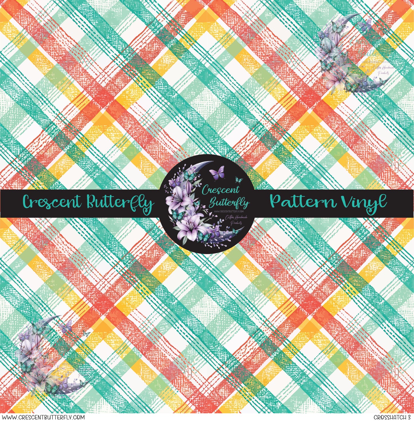 Crosshatch 3 Printed Vinyl Sheet/Wrap