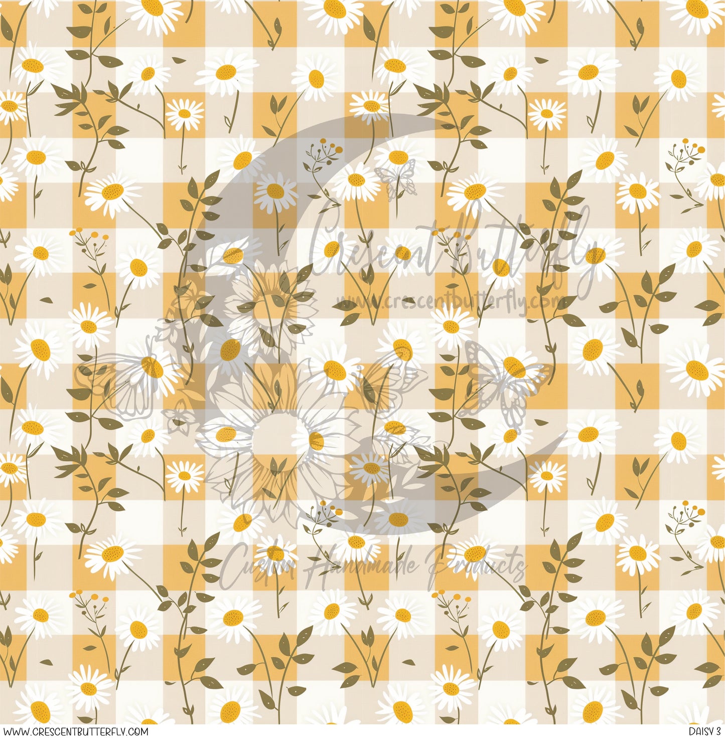 Daisy 3 Printed Vinyl Sheet/Wrap