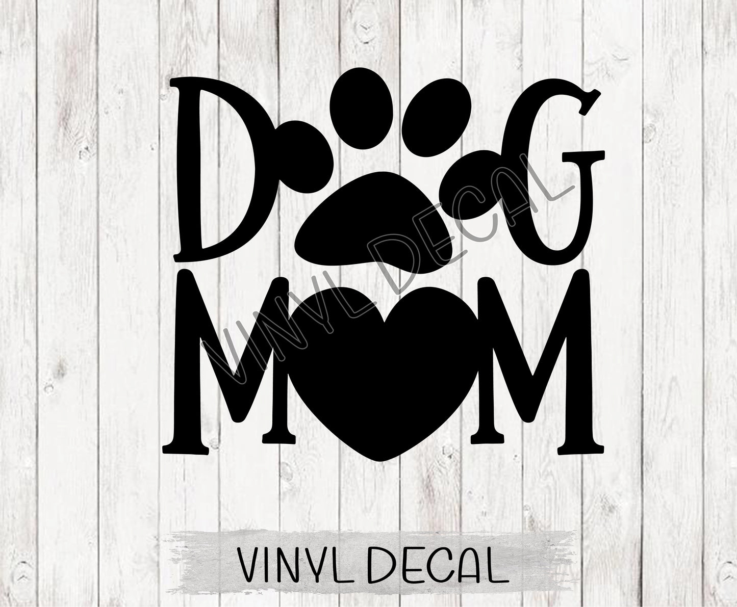 Dog Mom Decal