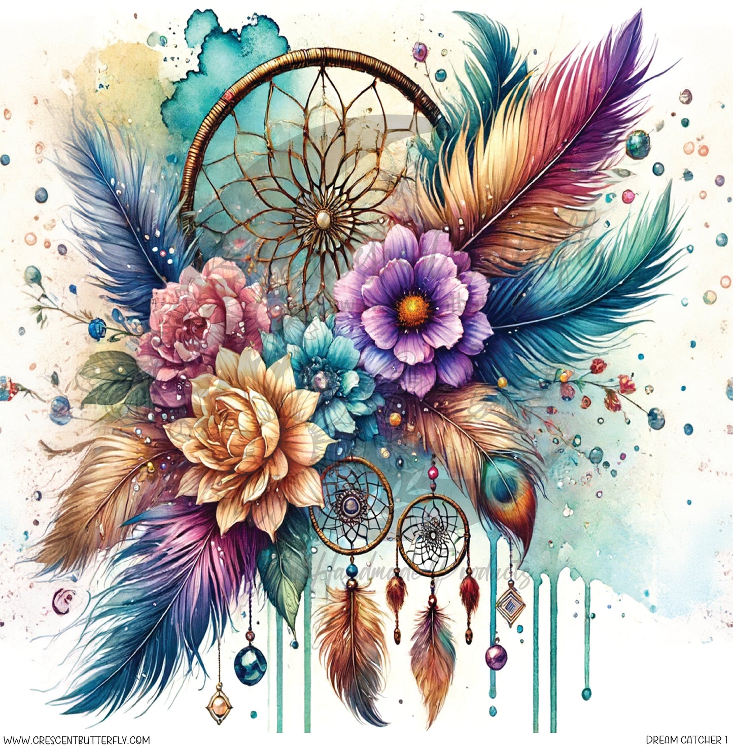Dreamcatcher 1 Printed Vinyl Sheet/Wrap