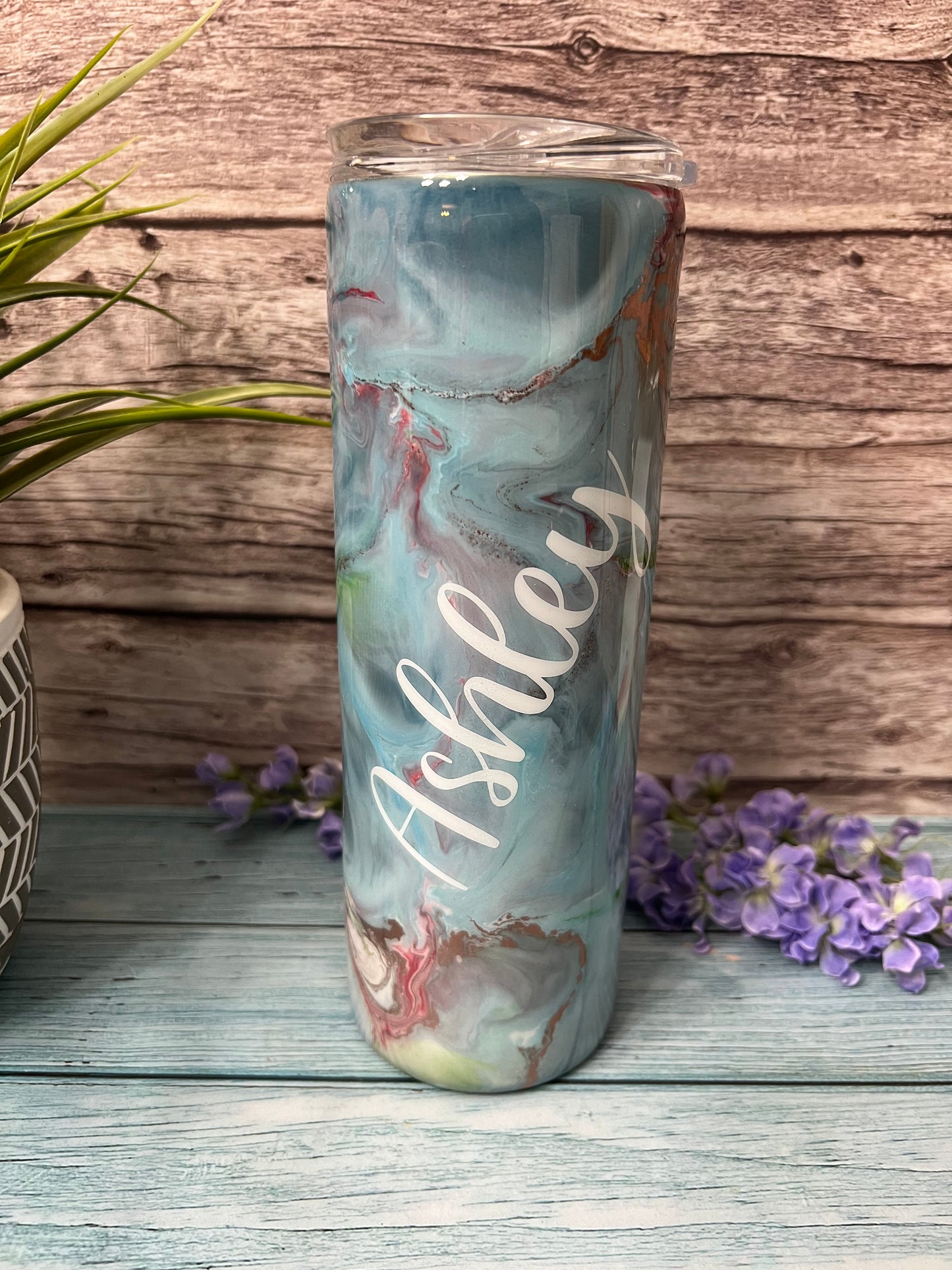 Country Meadows Handmade Custom Epoxy Tumbler