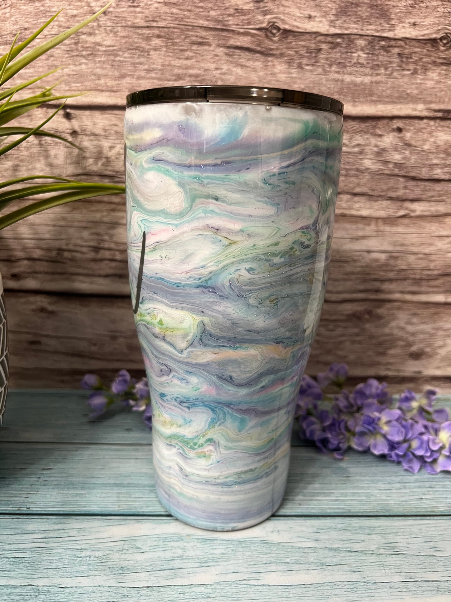 Dreamy Whispers Handmade Custom Epoxy Tumbler