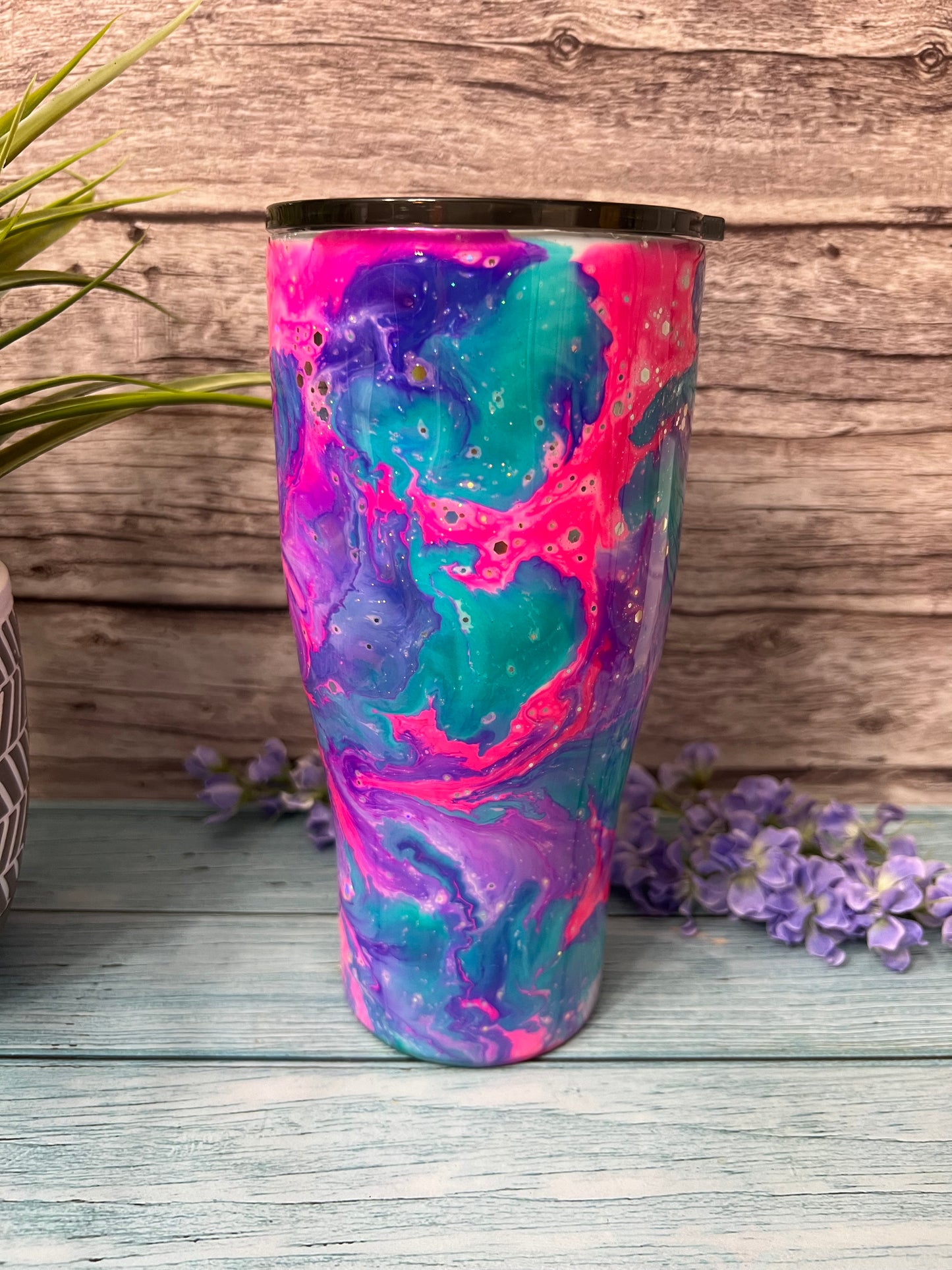 Paradise Dreams Handmade Custom Epoxy Tumbler