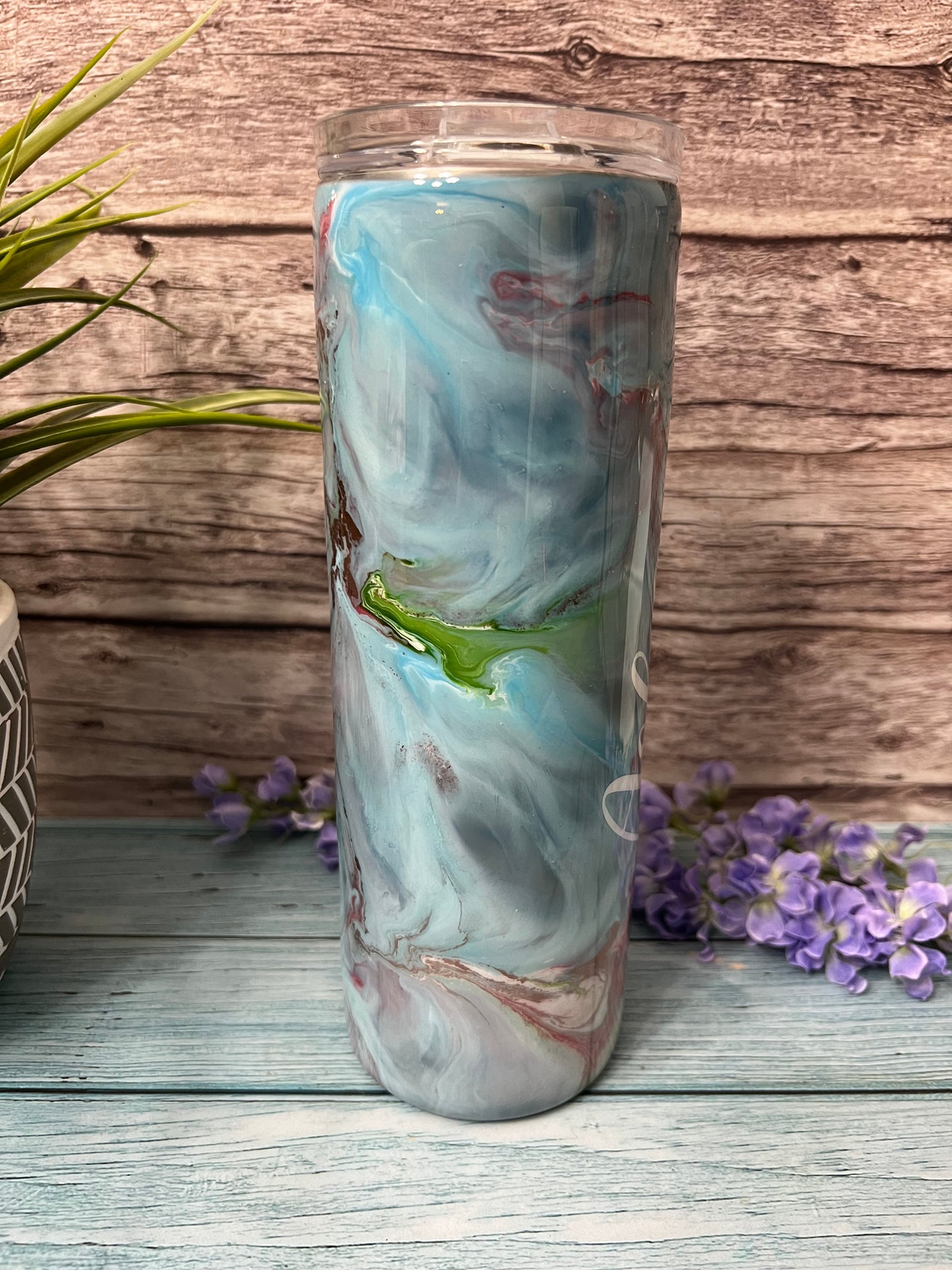 Country Meadows Handmade Custom Epoxy Tumbler