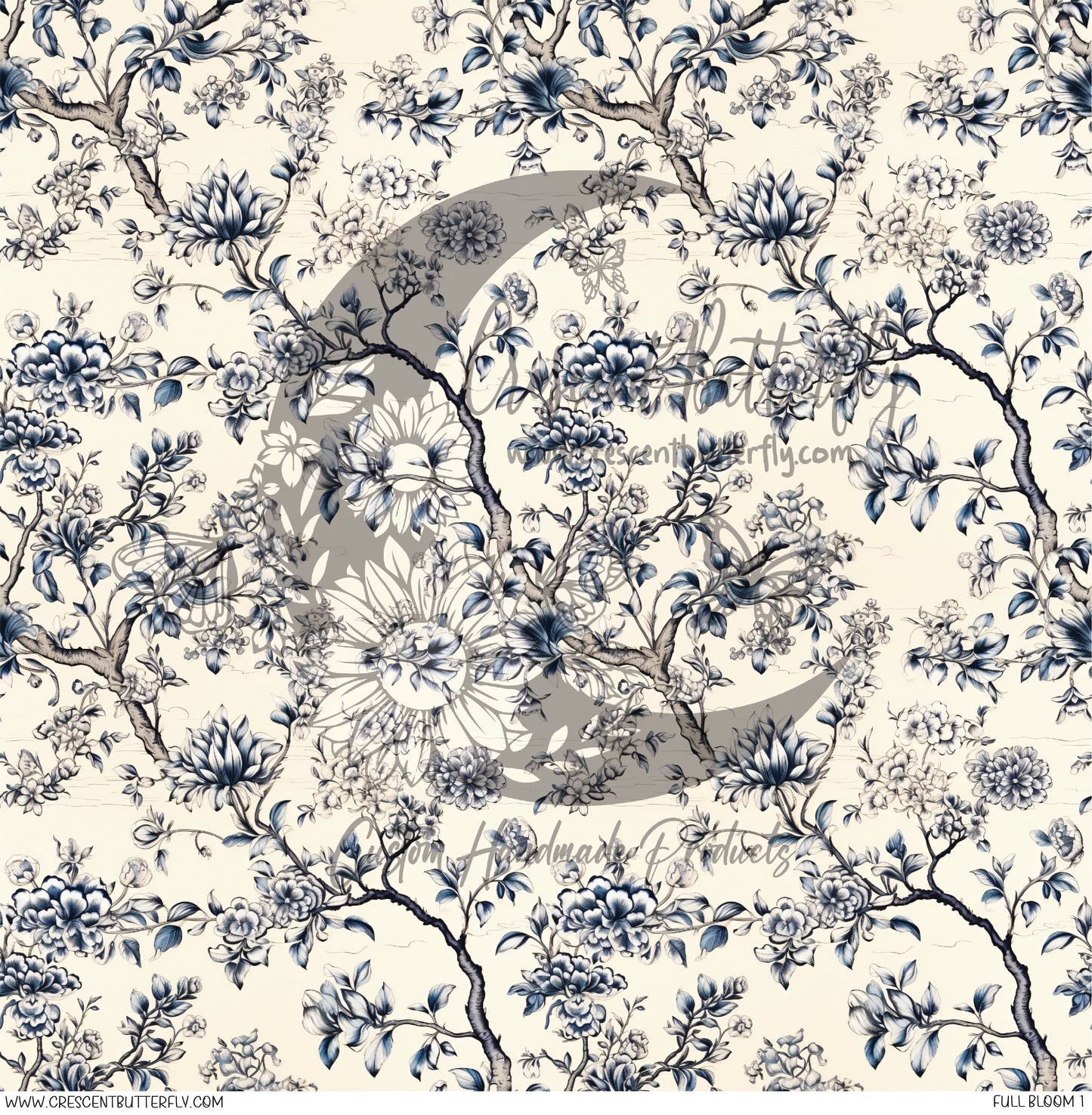 Full Bloom 1 Printed Vinyl Sheet/Wrap