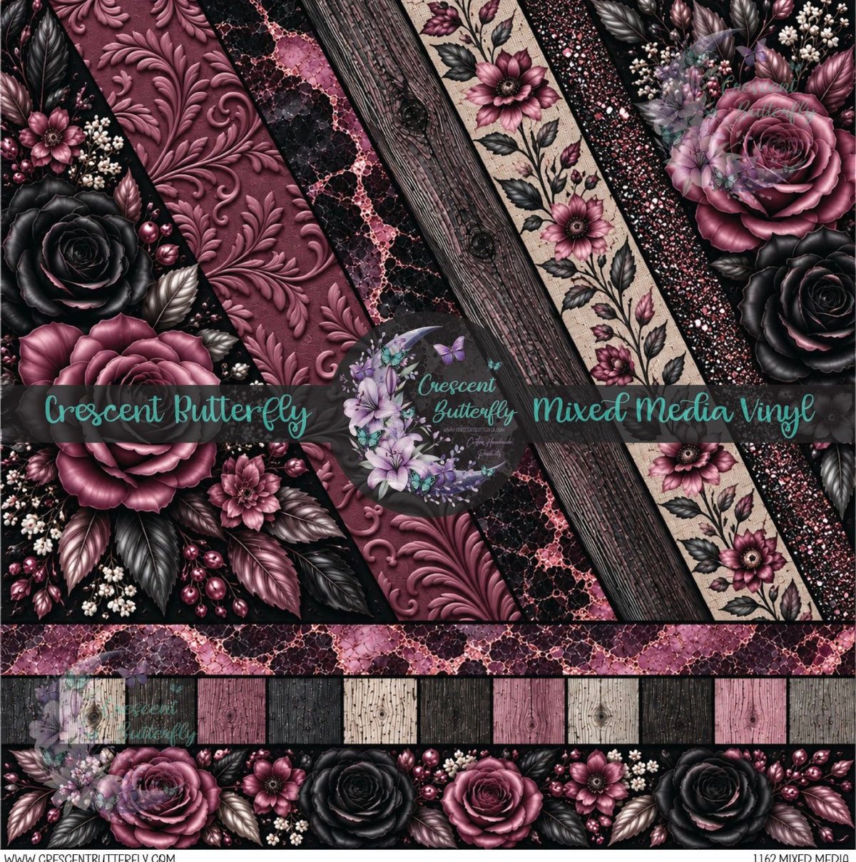 1162 Mixed Media Printed Vinyl Sheet/Wrap