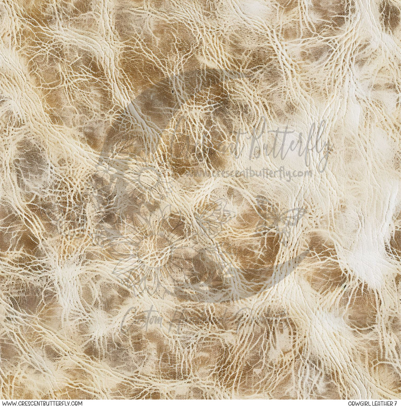 Cowgirl Leather 7 Printed Vinyl Sheet/Wrap