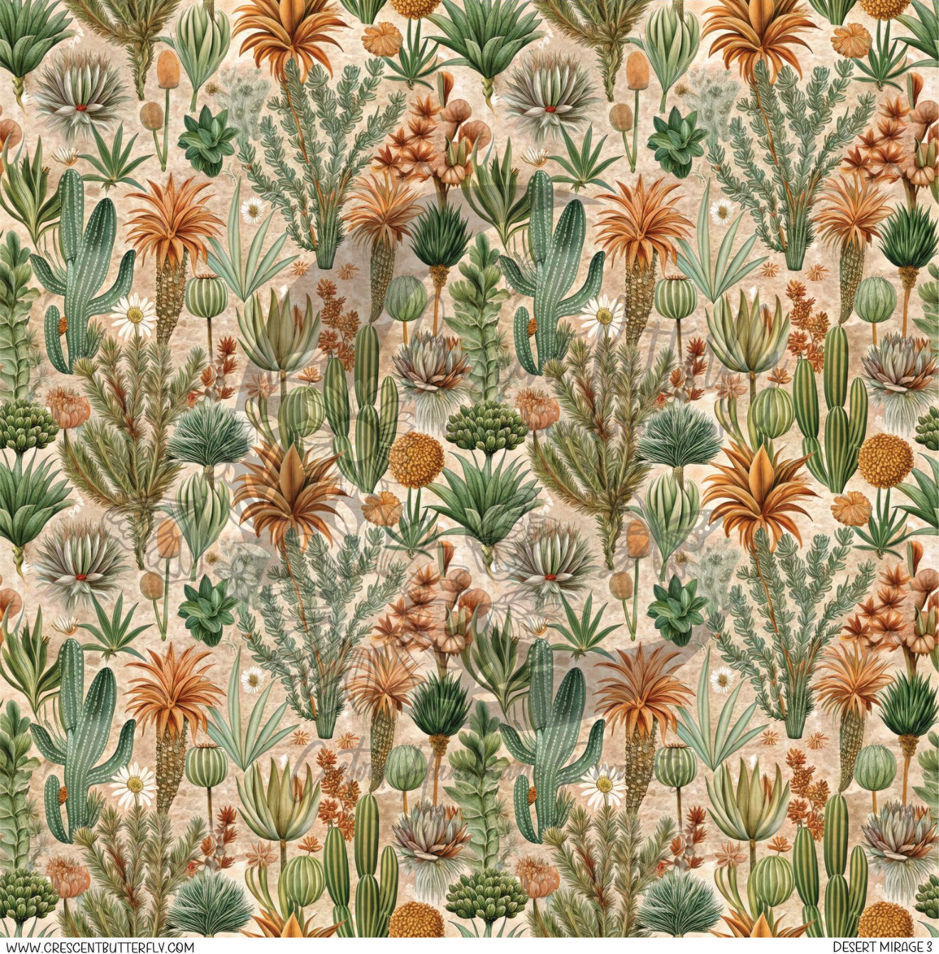 Desert Mirage 3 Printed Vinyl Sheet/Wrap