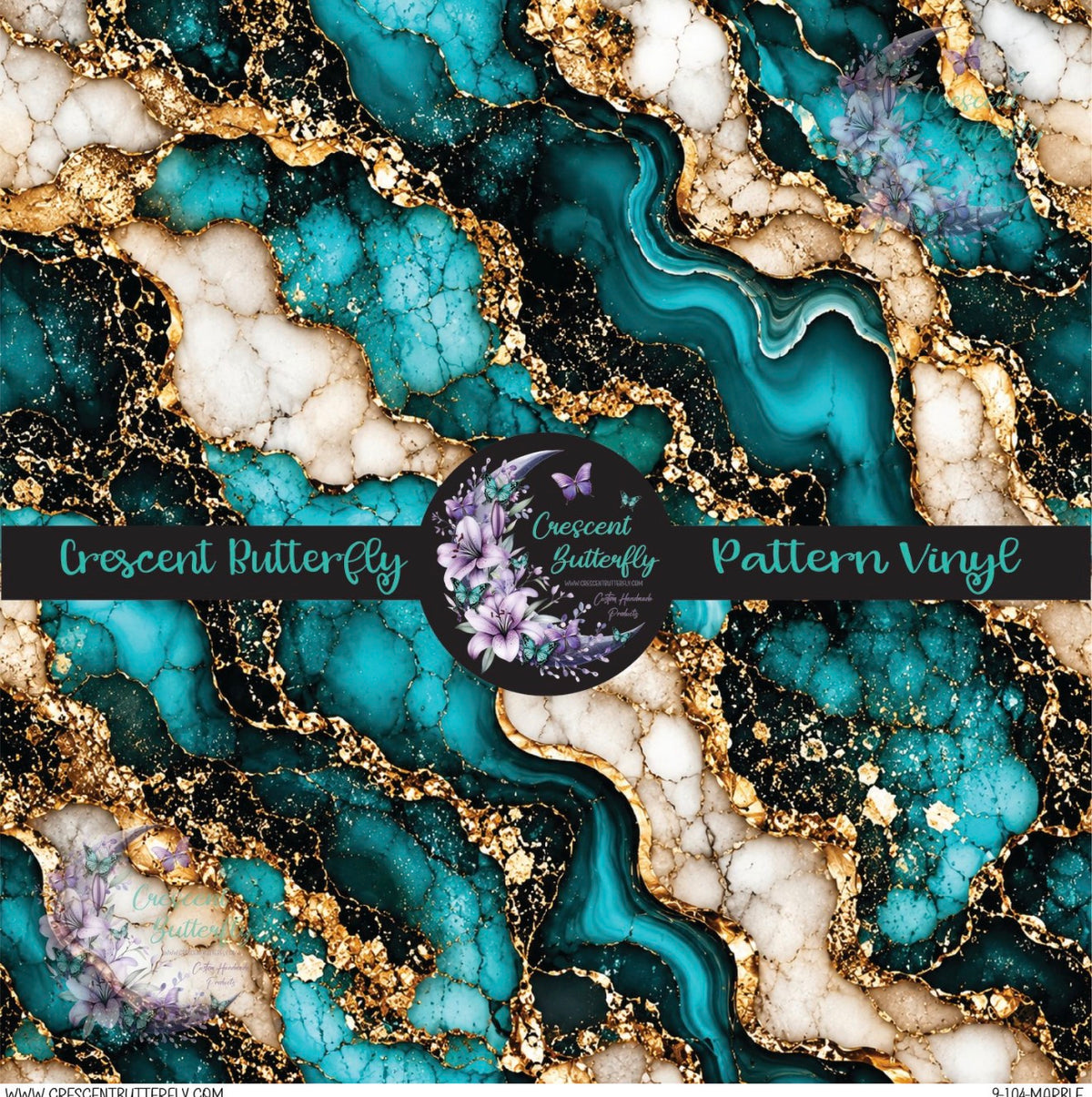 9-104-Marble Printed Vinyl Sheet/Wrap