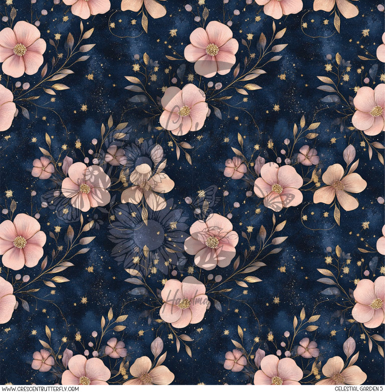 Celestial Garden 4 Printed Vinyl Sheet/Wrap