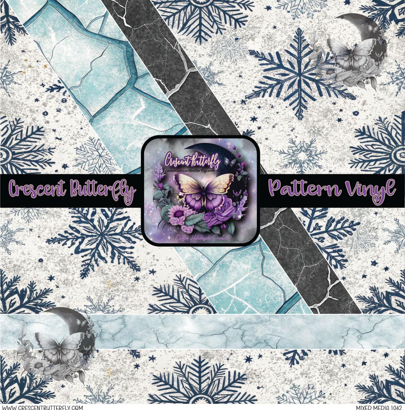 Mixed Media 1042 Printed Vinyl Sheet/Wrap