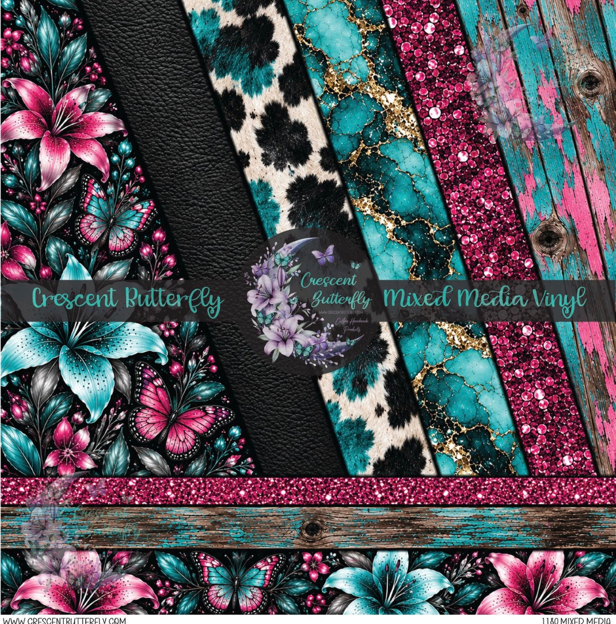 1180 Mixed Media Printed Vinyl Sheet/Wrap