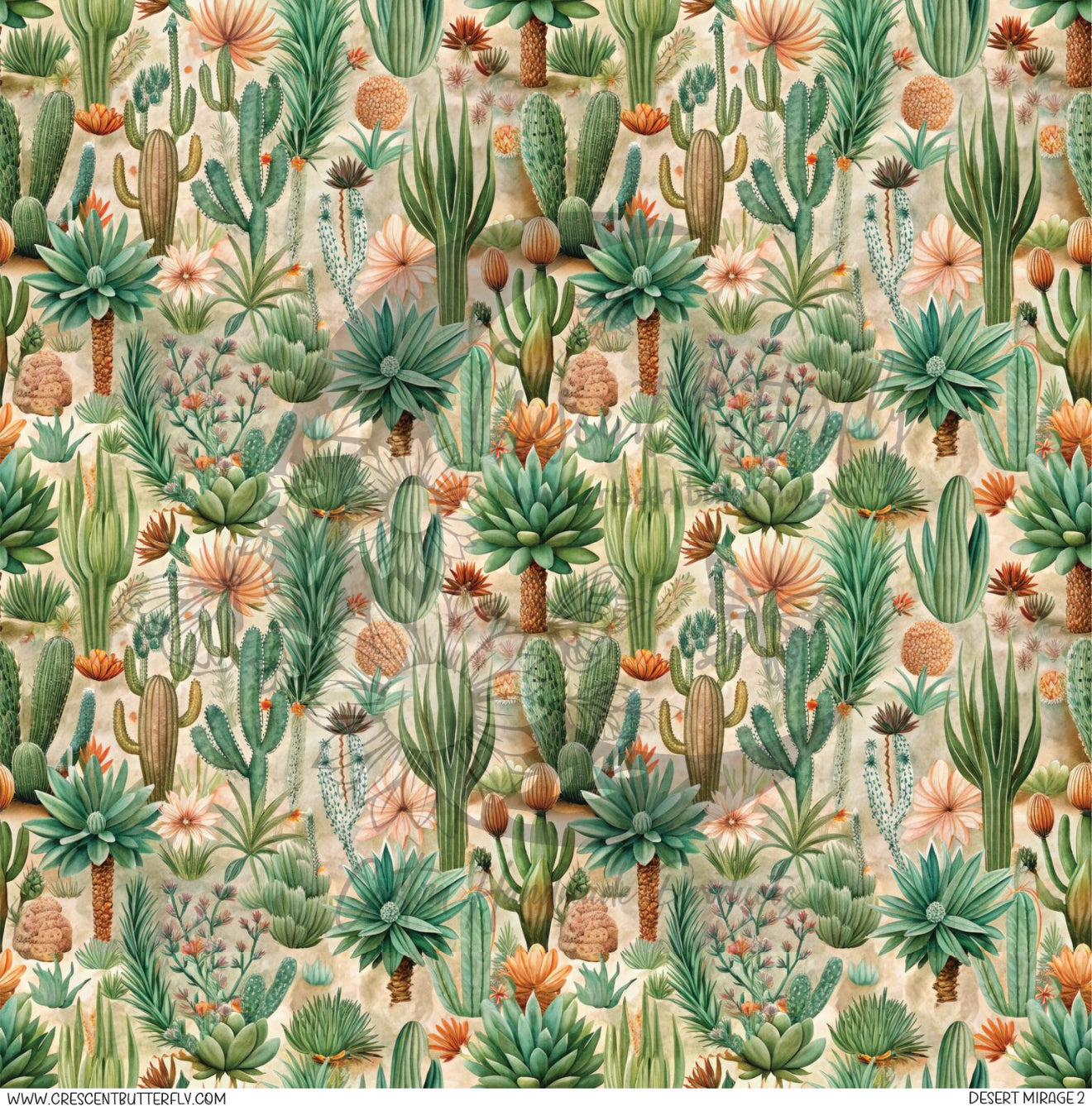 Desert Mirage 2 Printed Vinyl Sheet/Wrap