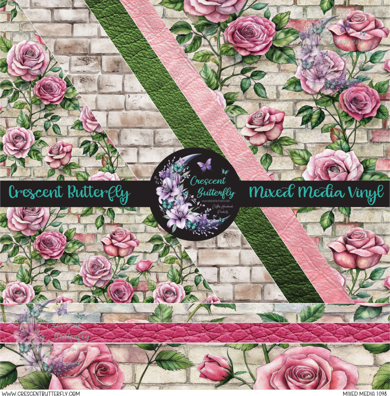 Mixed Media 1098 Printed Vinyl Sheet/Wrap