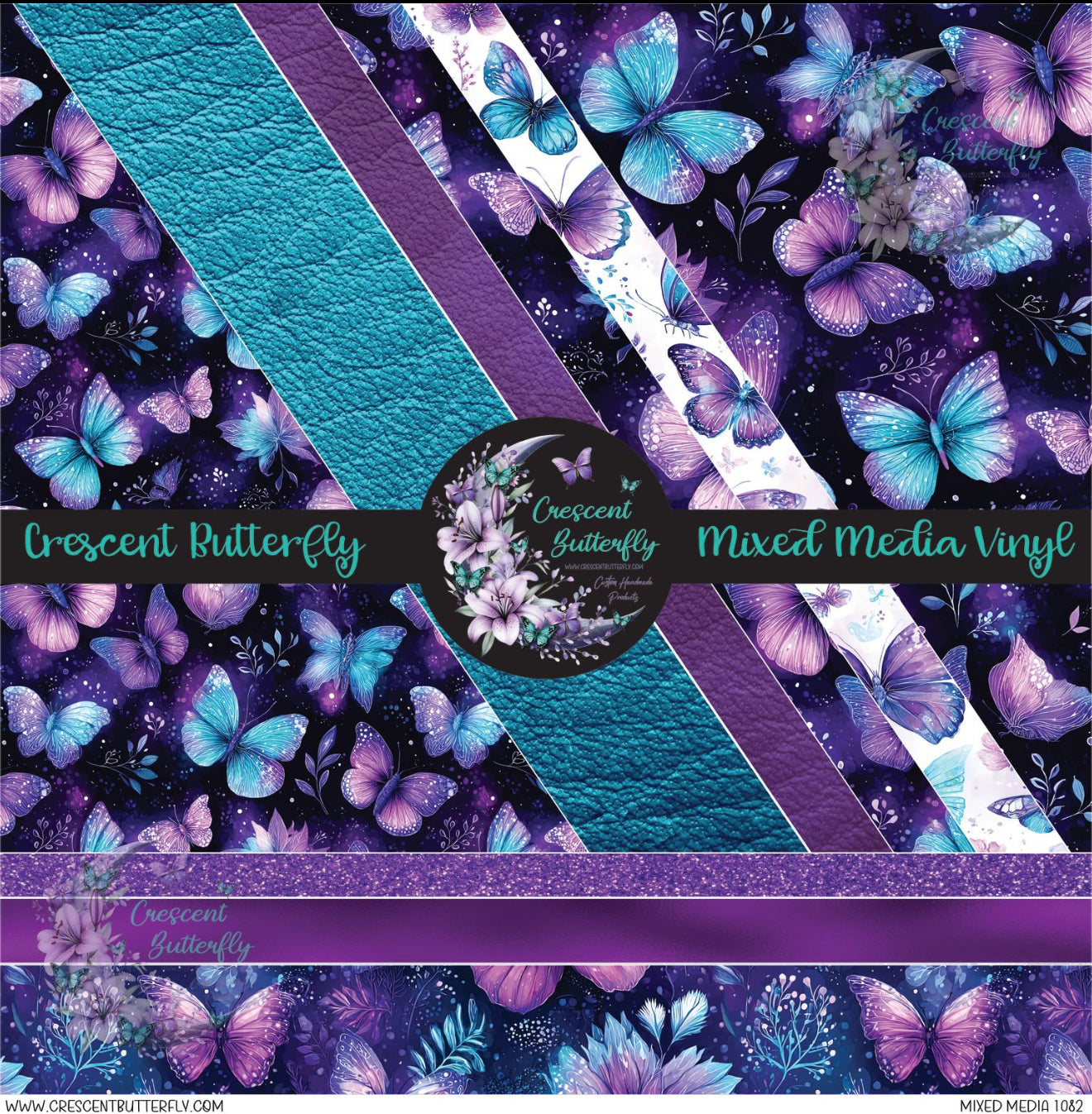 Mixed Media 1082 Printed Vinyl Sheet/Wrap